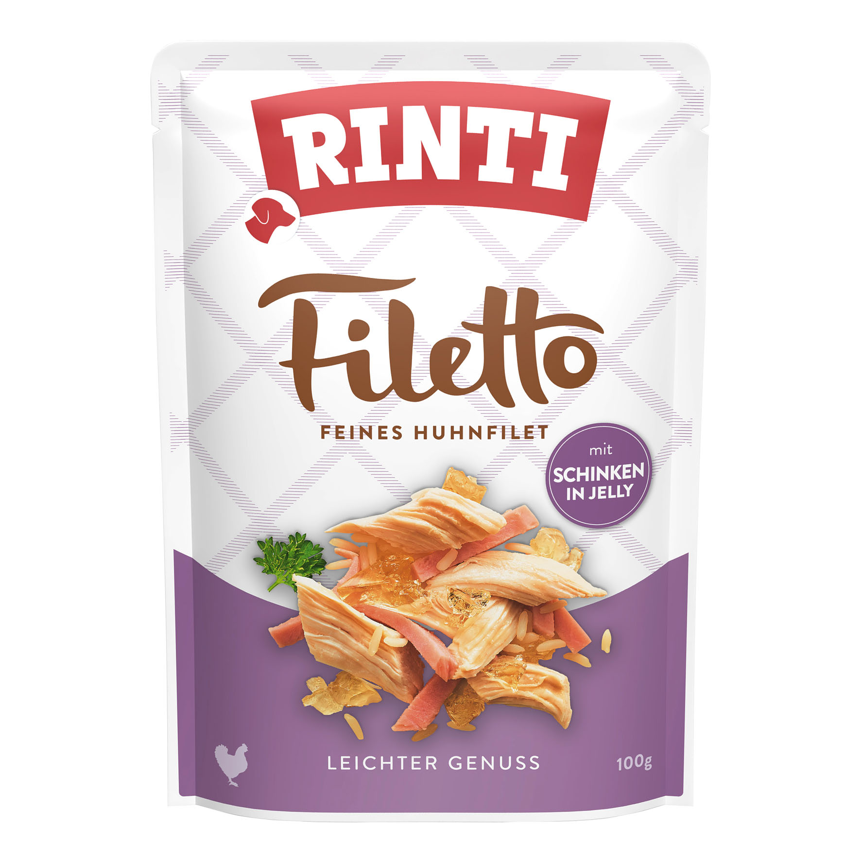 Rinti Filetto Huhn & Schinken, 100g