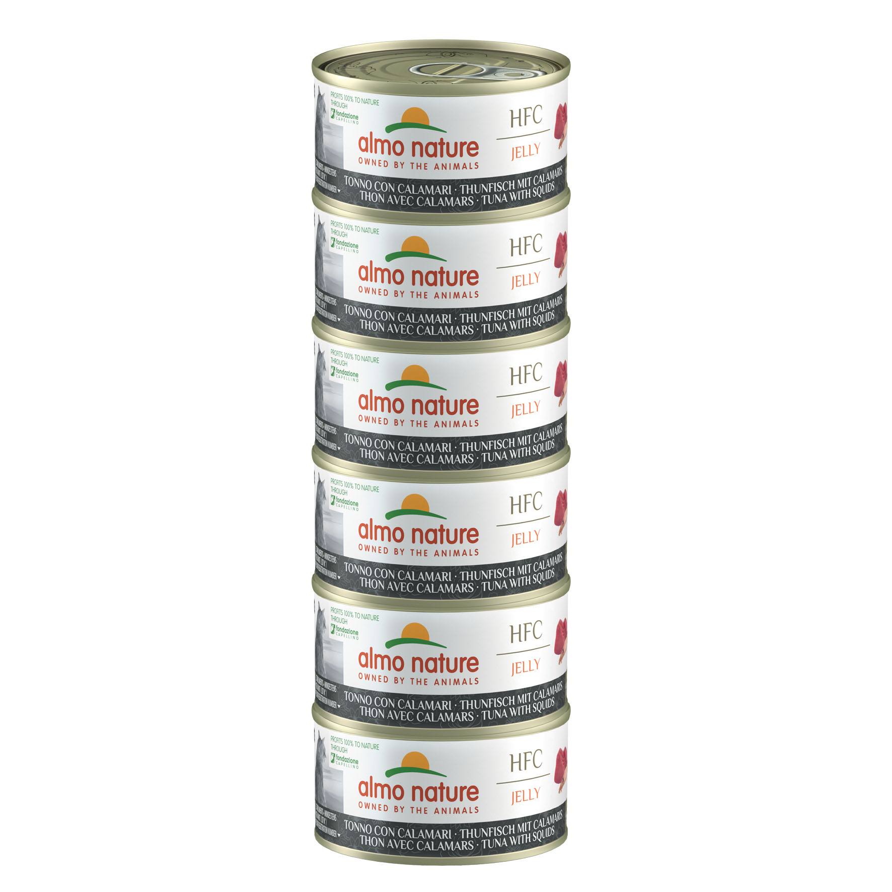 Almo HFC Jelly Thunfisch & Calamaris Megapack 6x70g Almo HFC Jelly Thunfisch & Calamaris Megapack 6x70g