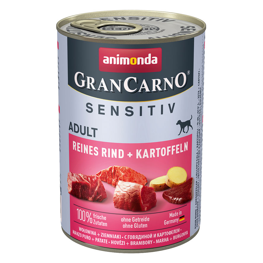 Animonda GranCarno Adult Sensitiv Rind & Kartoffeln, 400g Animonda GranCarno Adult Sensitiv Rind & Kartoffeln, 400g