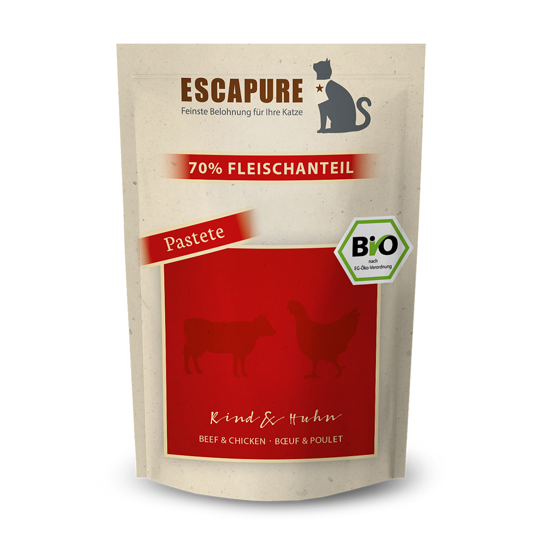 Escapure Rind & Huhn BIO 100g
