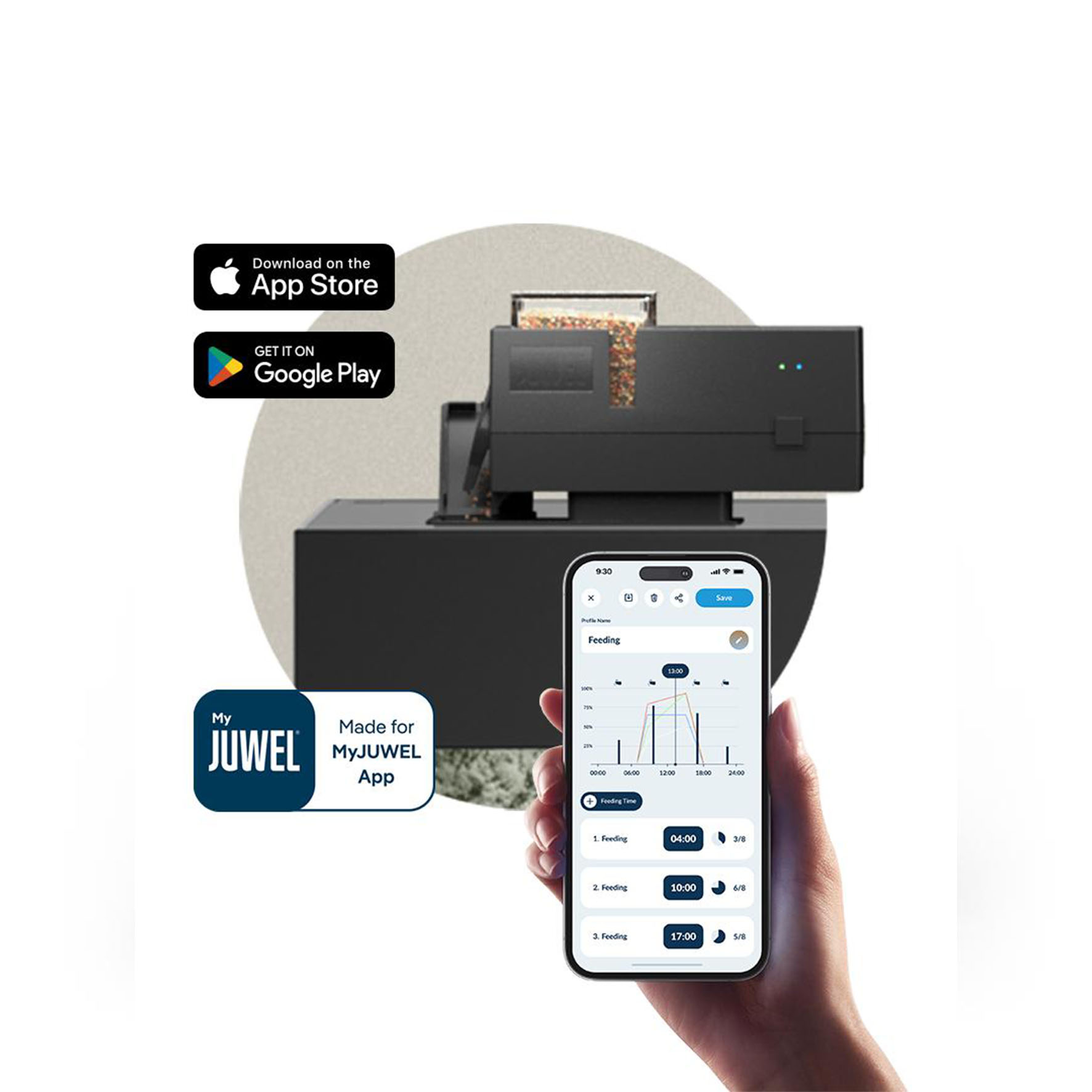 Juwel SmartFeed AppControl-Futterautomat