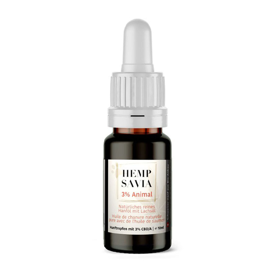 Hempsavia Lachs CBD Öl 3%, 10ml