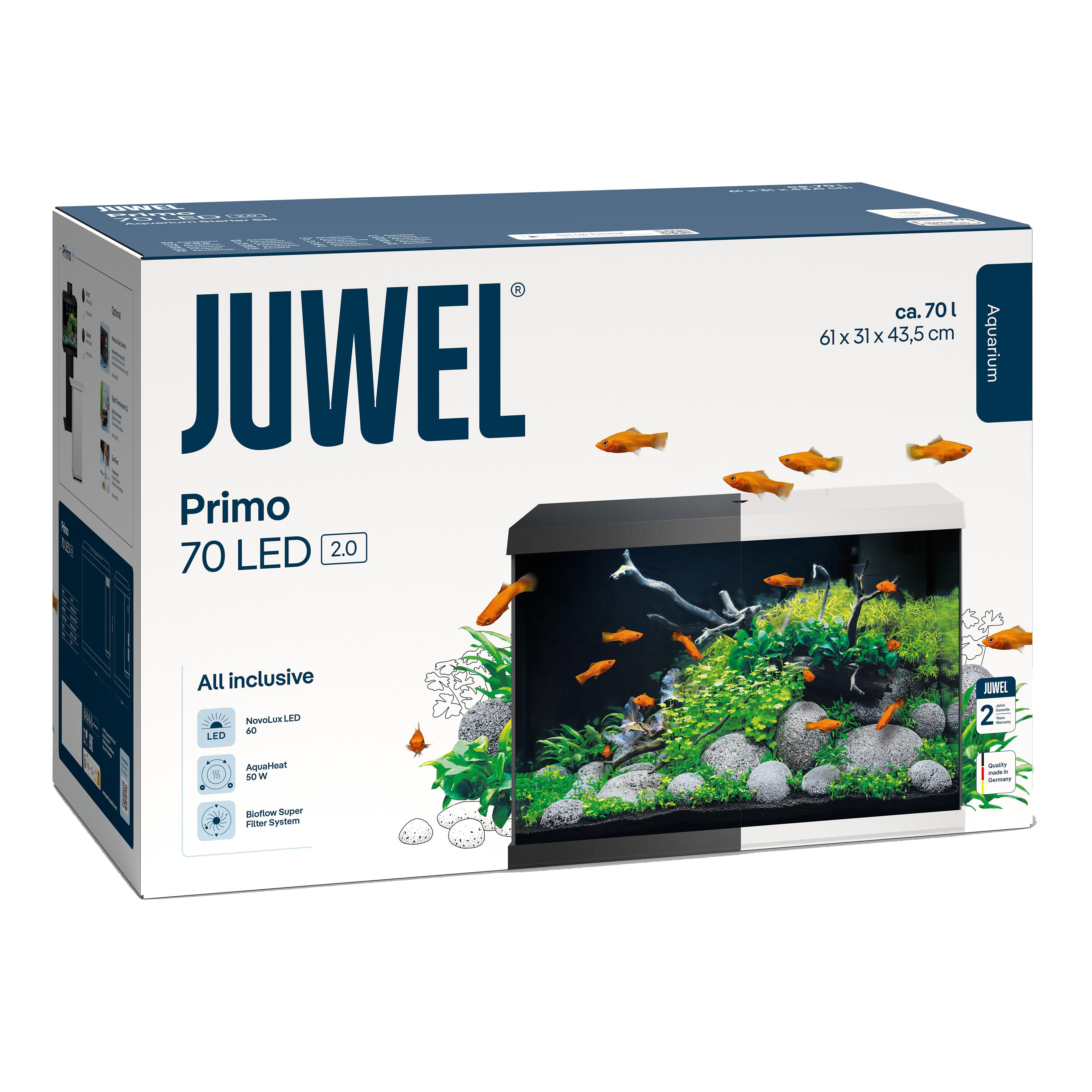 Juwel Aquarium Primo 70 LED 2.0, weiss