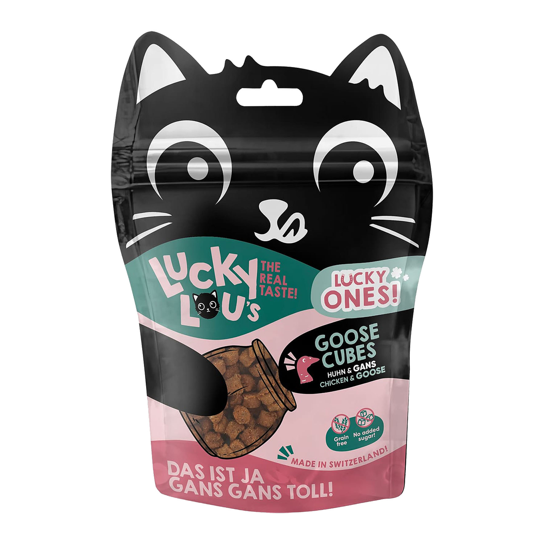Lucky Lou Ones Cubes poulet et oie, 80g