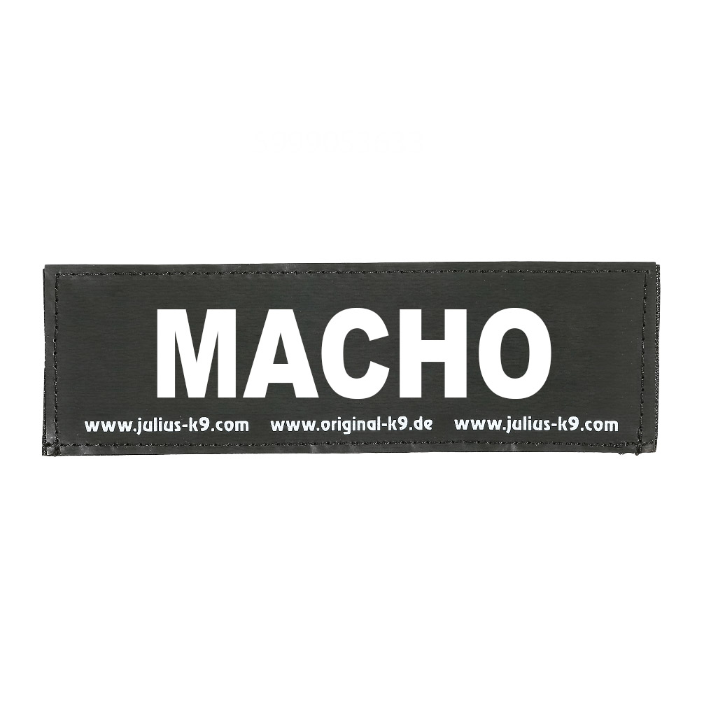 K9 Logo Macho, Taille 0, 11x3cm