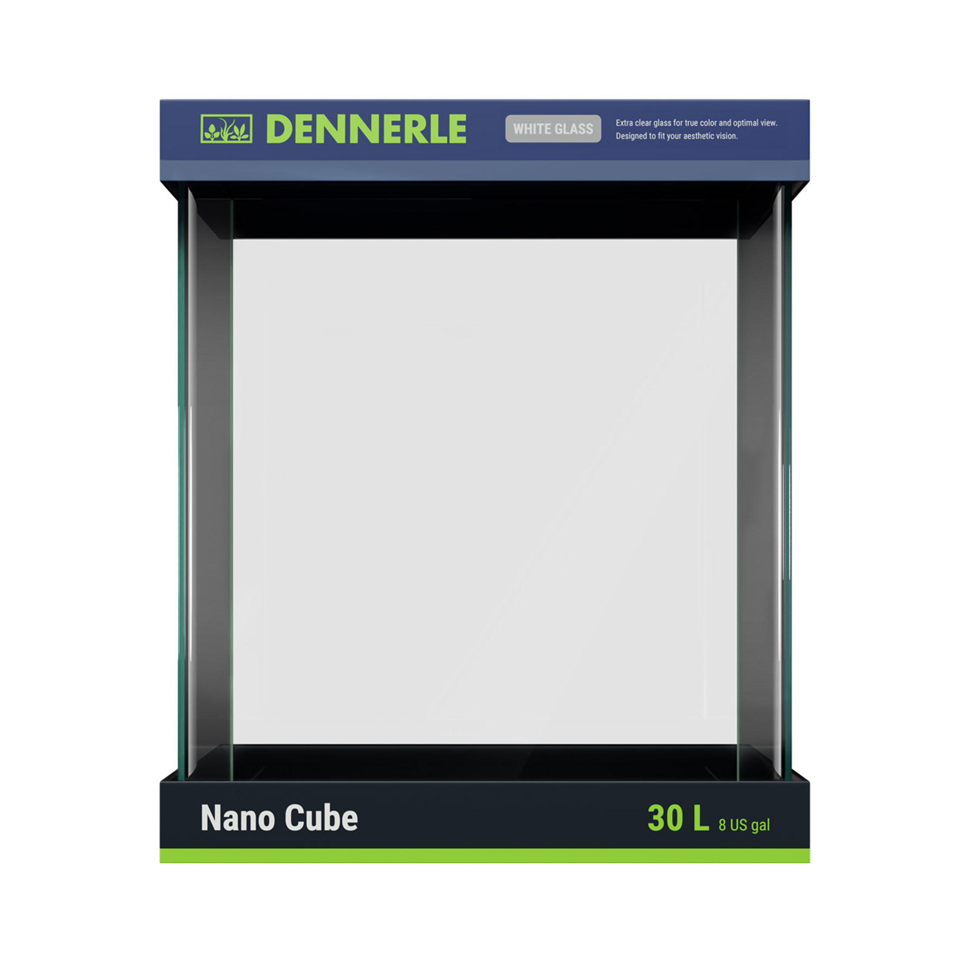 Dennerle Nano Cube White Glass, 30L