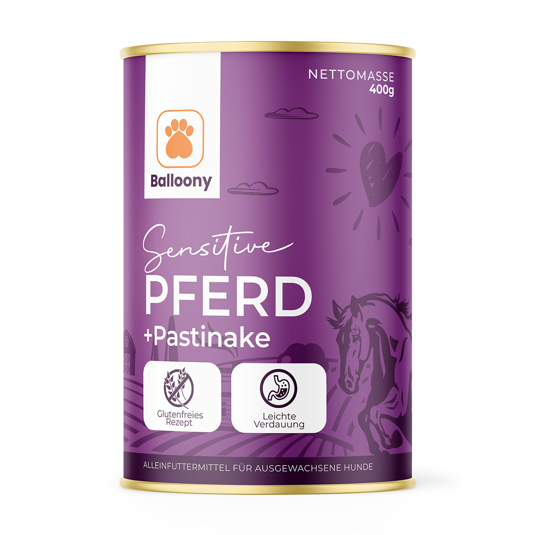 Balloony Sensitive Pferd 400g