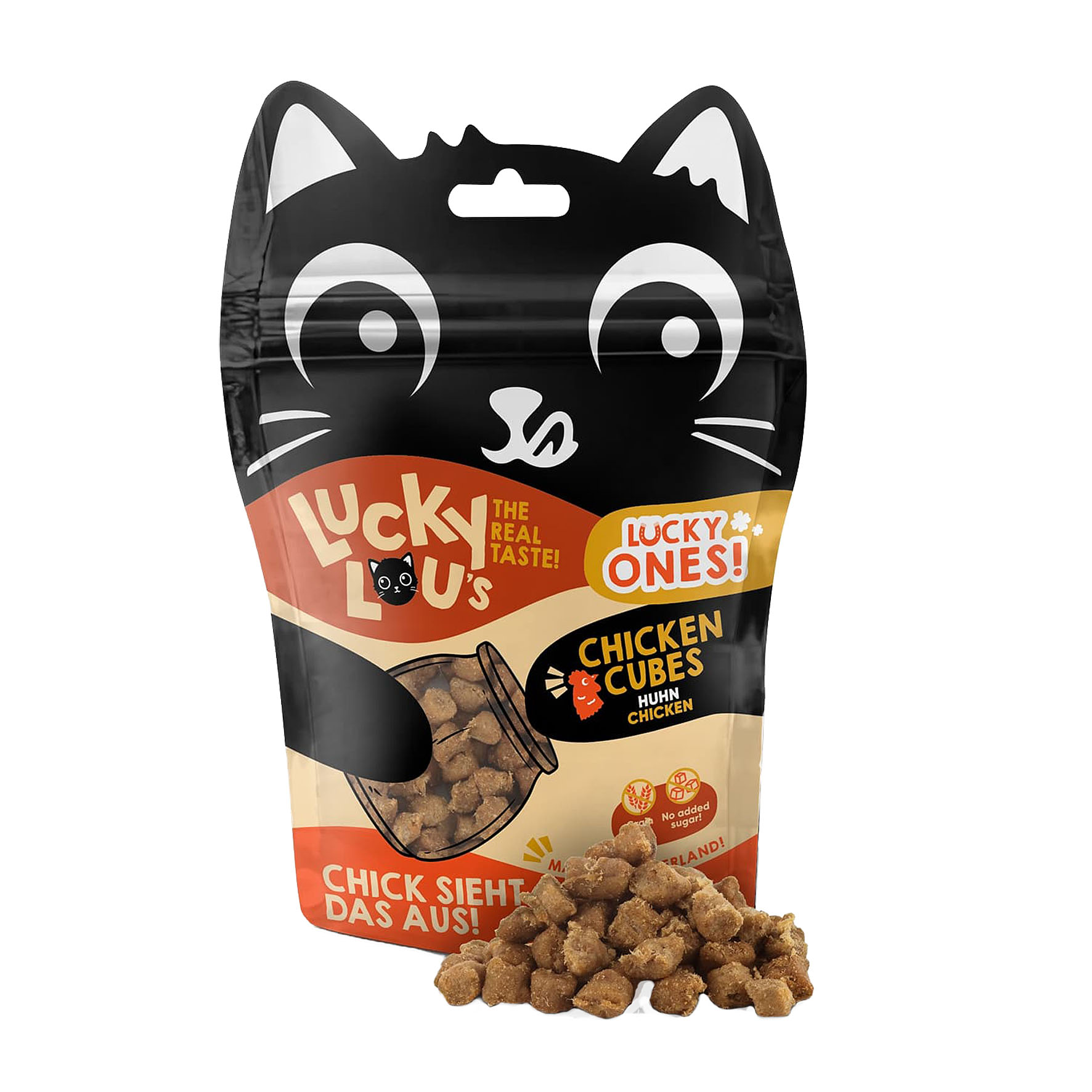 Lucky Lou Ones Cubes poulet, 80g