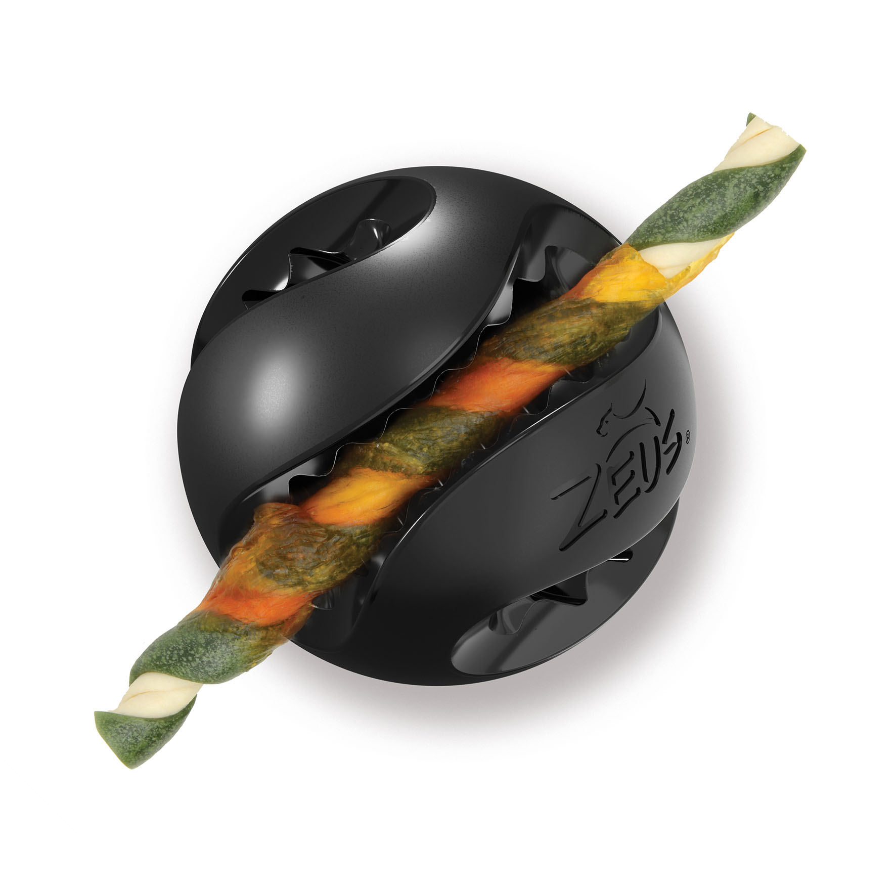 Zeus Chewchasers Ball, D=7.6cm, schwarz
