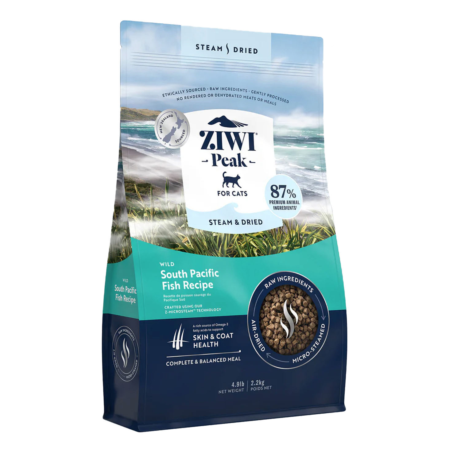 ZIWI Steam&Dried - Selvaggina & Pesce Pacifico, 2.2kg