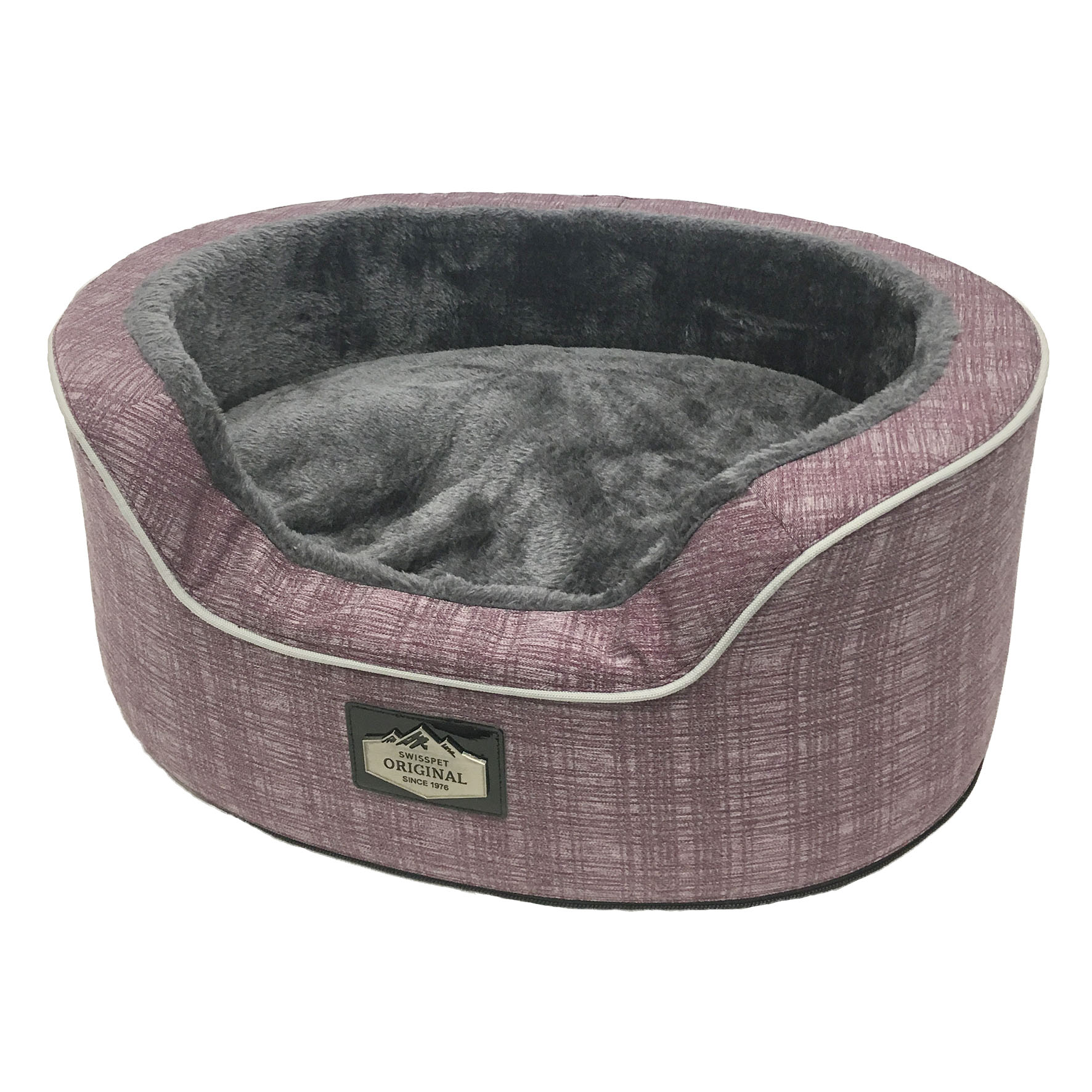 swisspet lit pour chien & chat Joy, lilas-ovale S=50x40x20cm