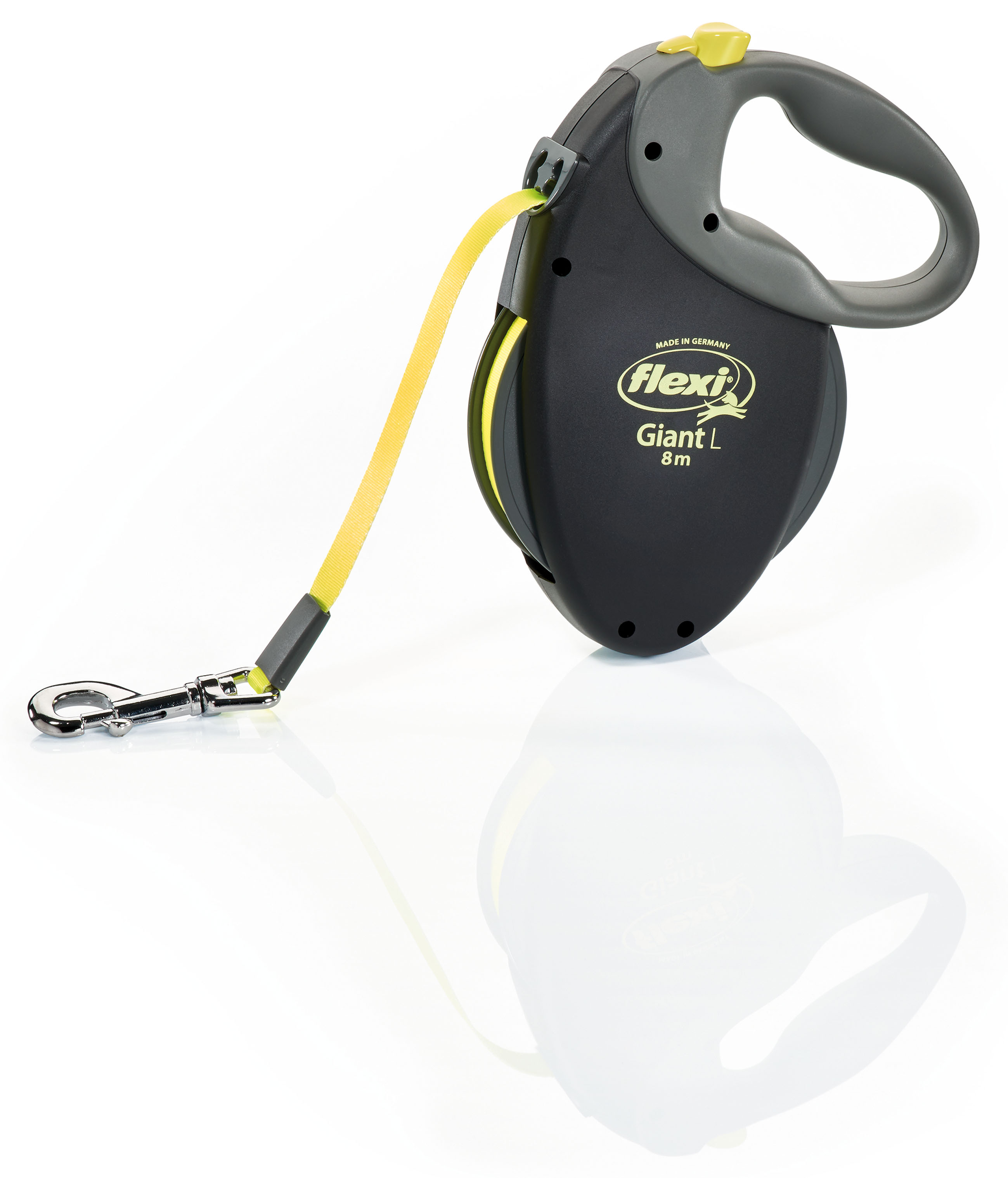 Flexi GIANT Laisse à enrouleur sangle L / 8m