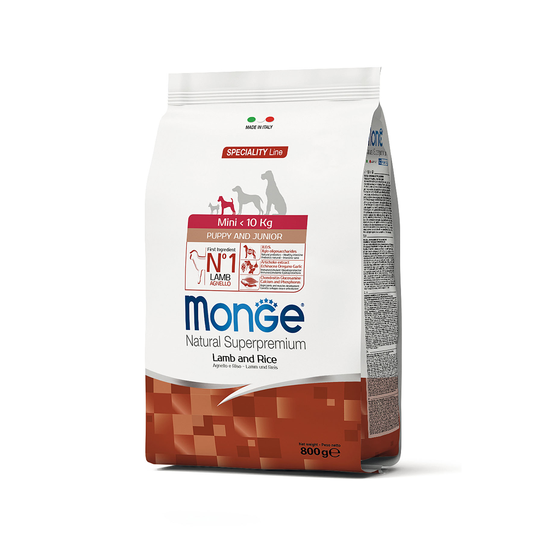Monge Speciality Line -Puppy Junior Mini Lamm 800g