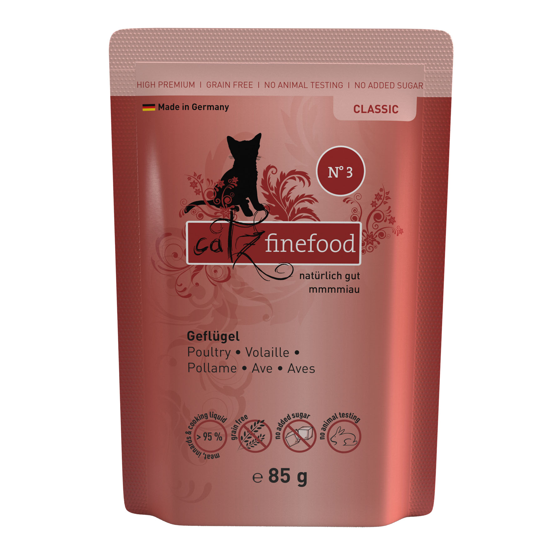 Catz Finefood No. 3 avec volaille, 85g