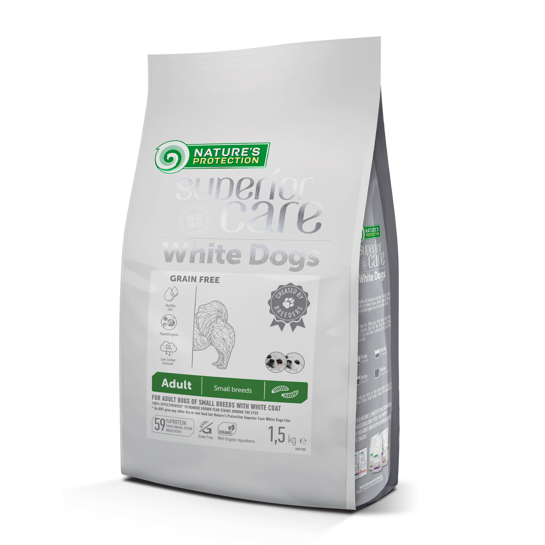 Superior Care White Dogs, Small & Mini, Insekten 