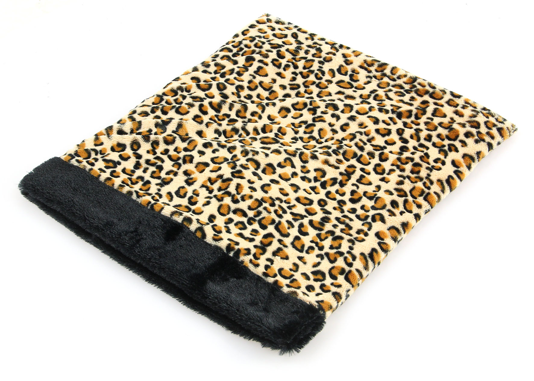 swisspet sac froufrou en peluche guépard, 38x47cm