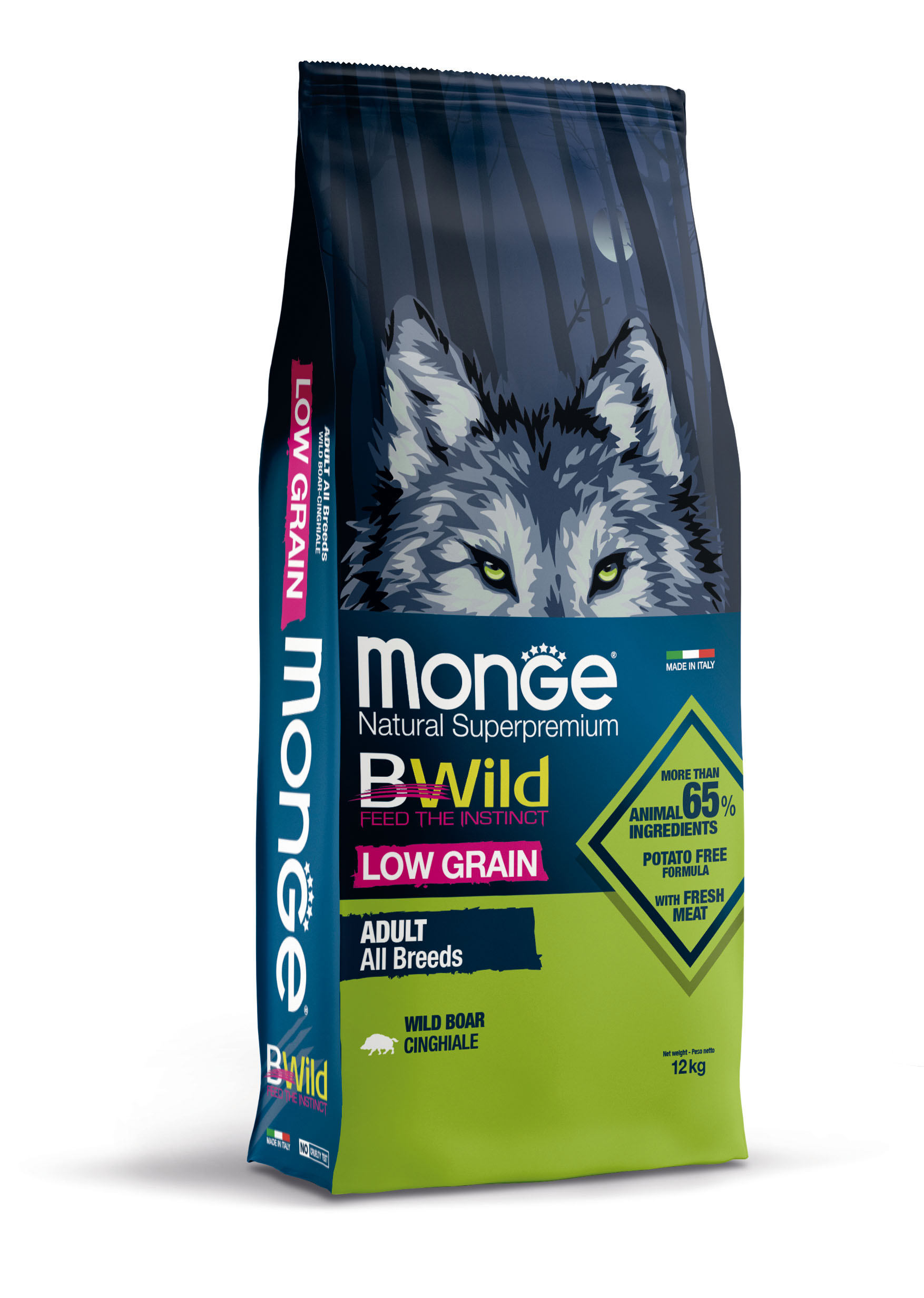 Monge BWild LG Sanglier Adulte 12kg