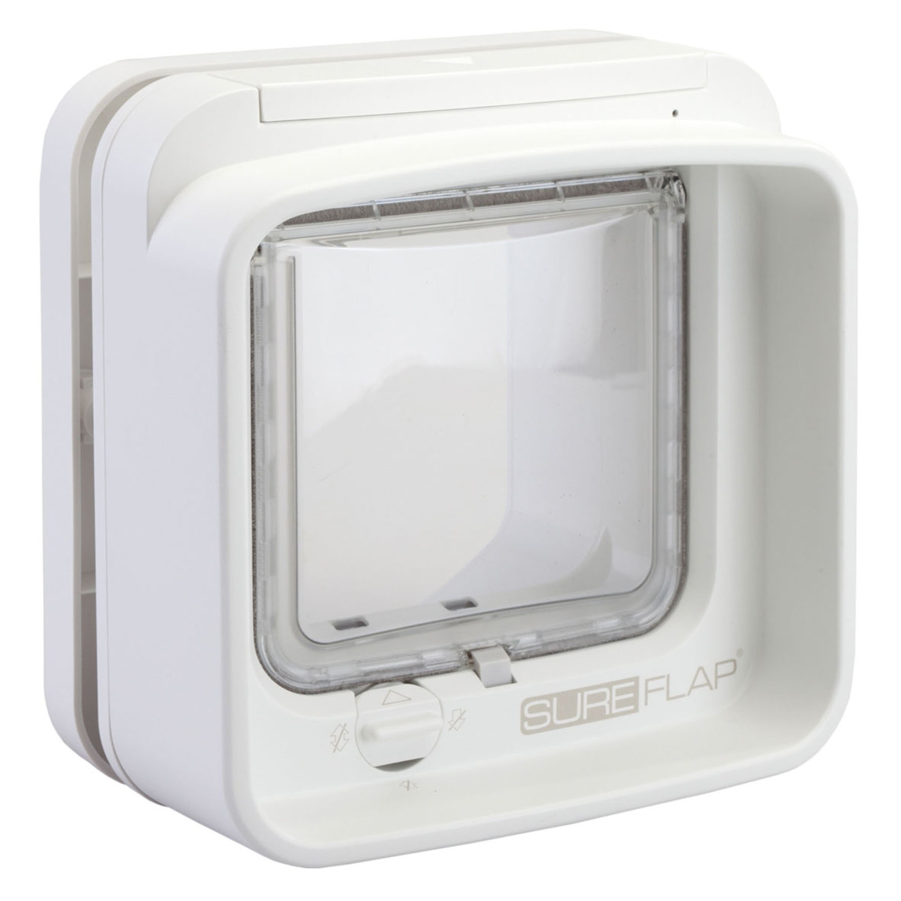 SureFlap Dual Scan Katzentüre, weiss
