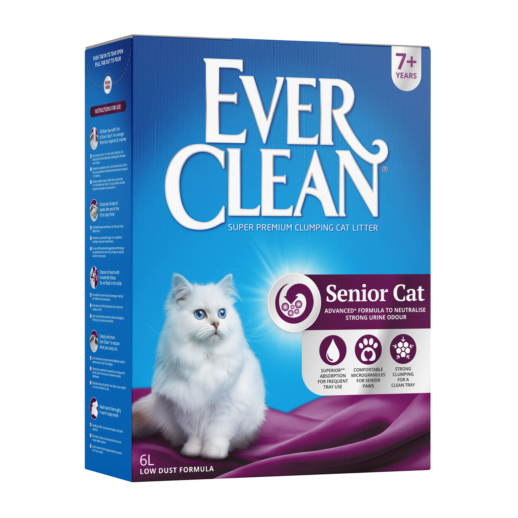 Ever Clean Senior Katzenstreu 6L