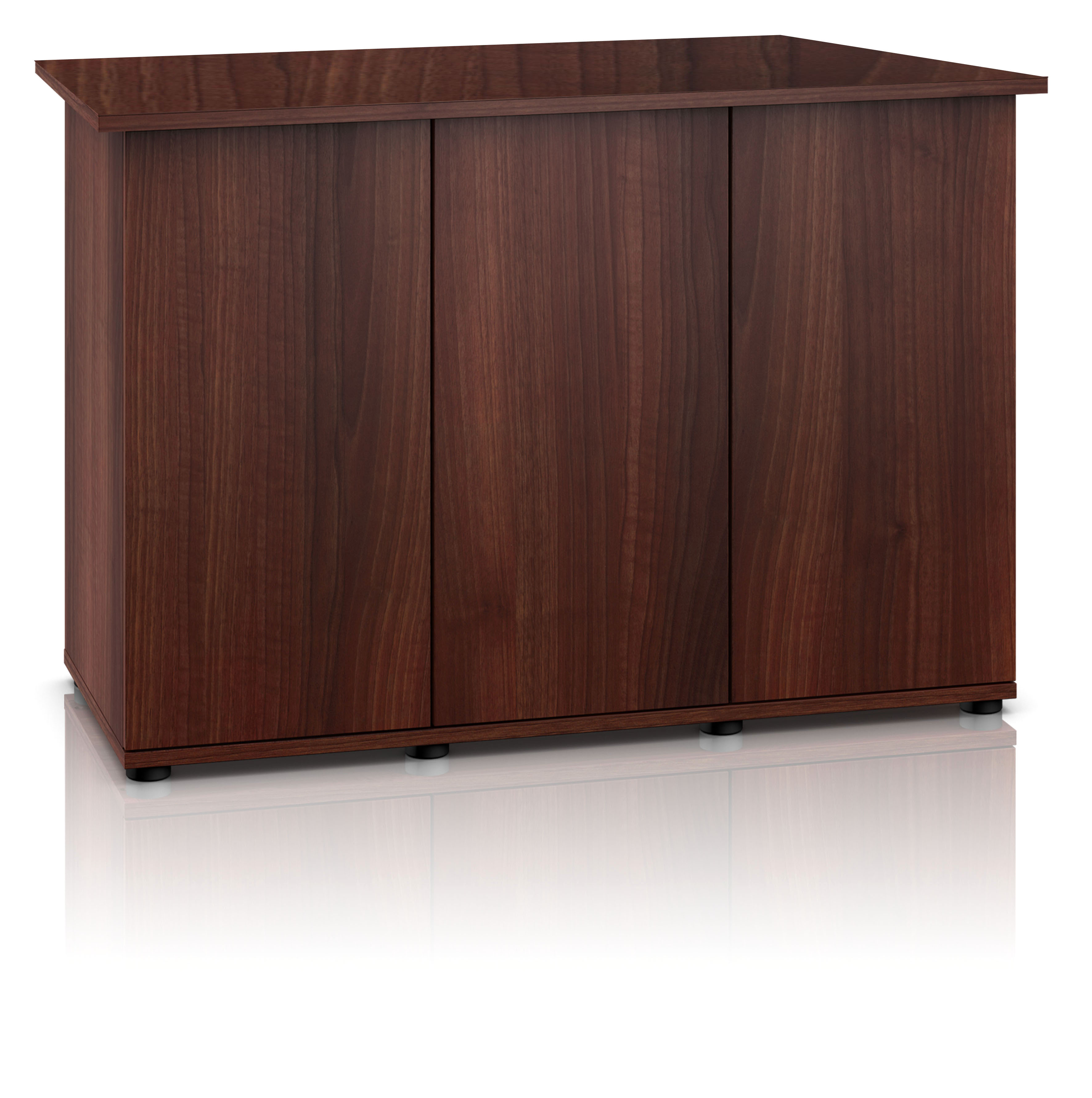 Schrank, 121x51cm, H=80cm, dunkelbraun