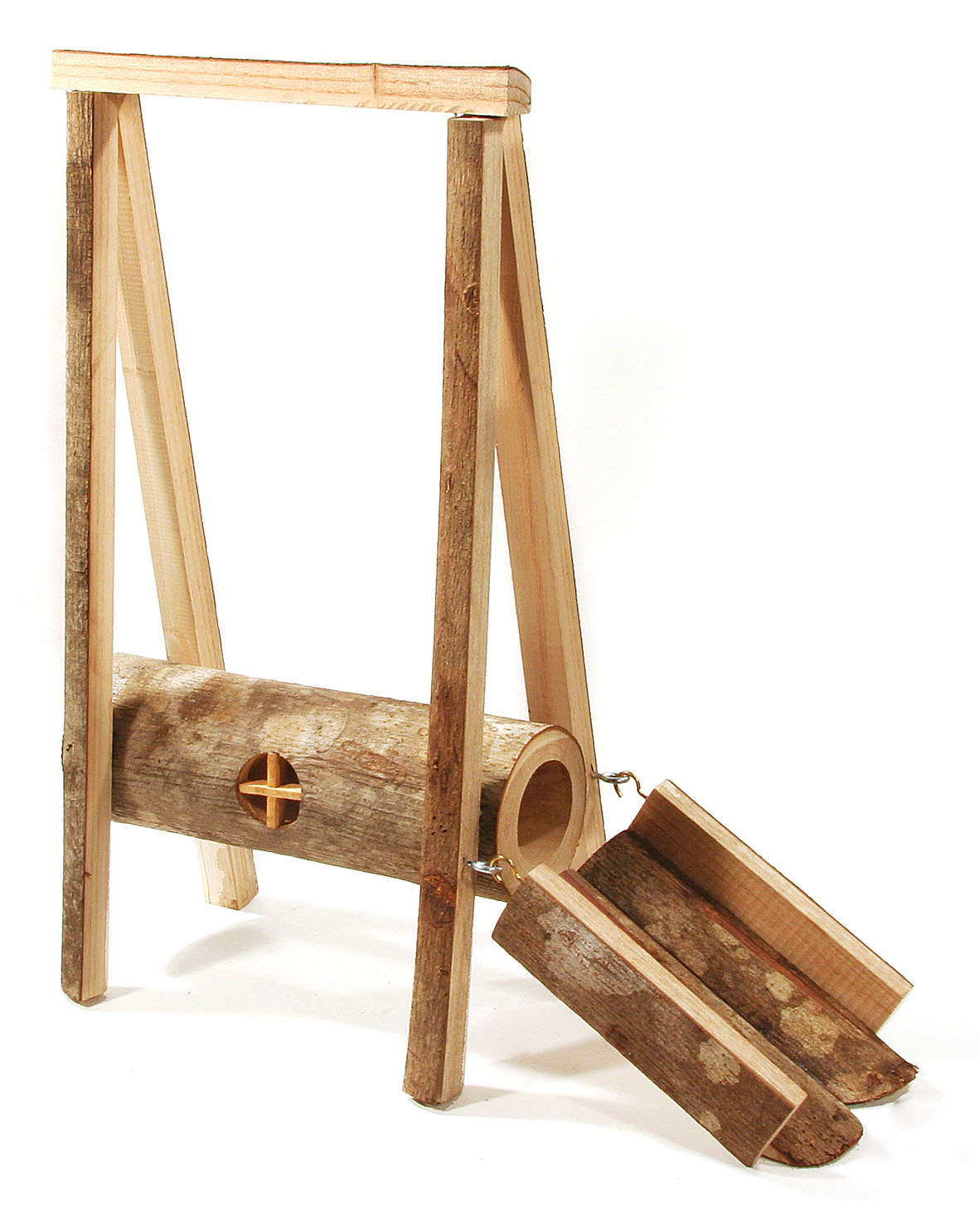 Maison et pont pour hamsters 36x13x44cm