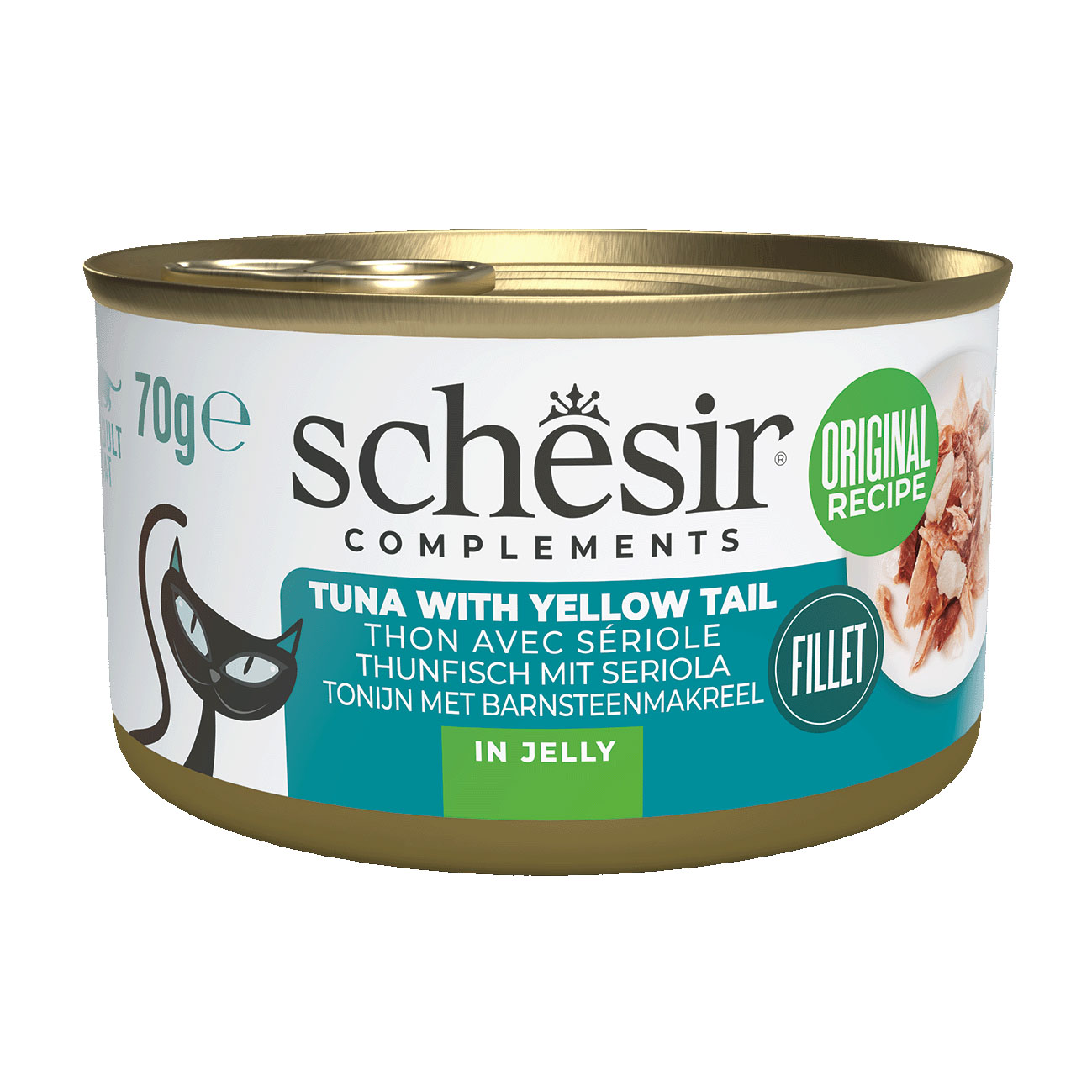 SCHESIR Gelee Thunfisch&Seriola 70g