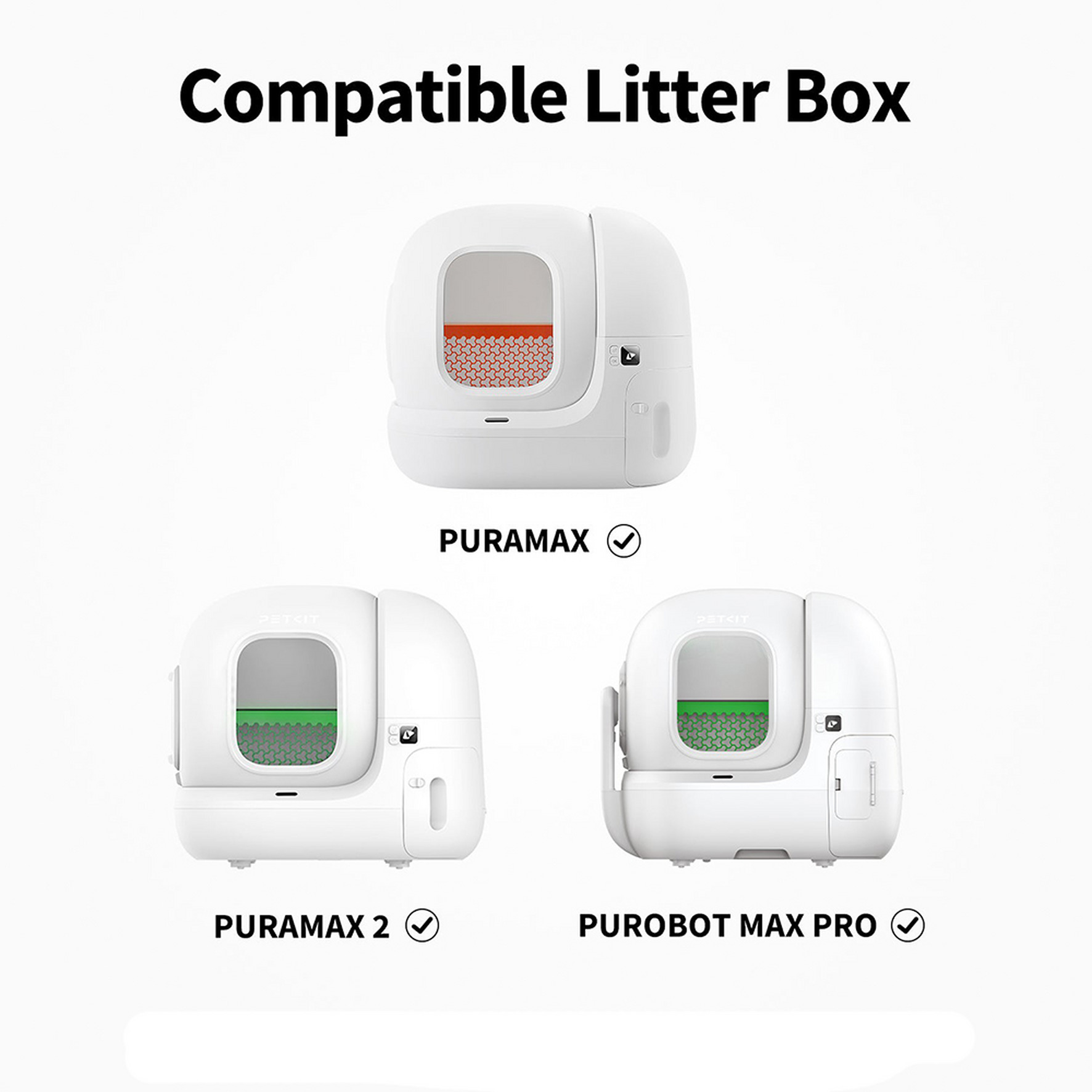 Kit de nettoyage magnétique pour litière agglomérante PETKIT