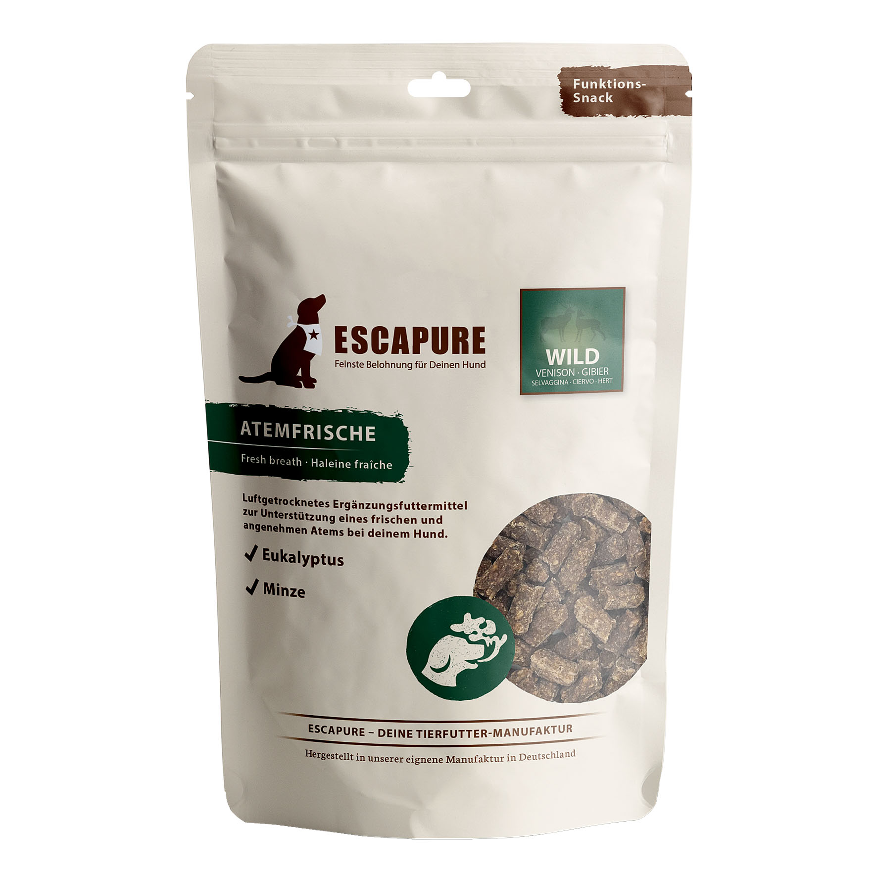 Escapure Atemfrische Wild 150g