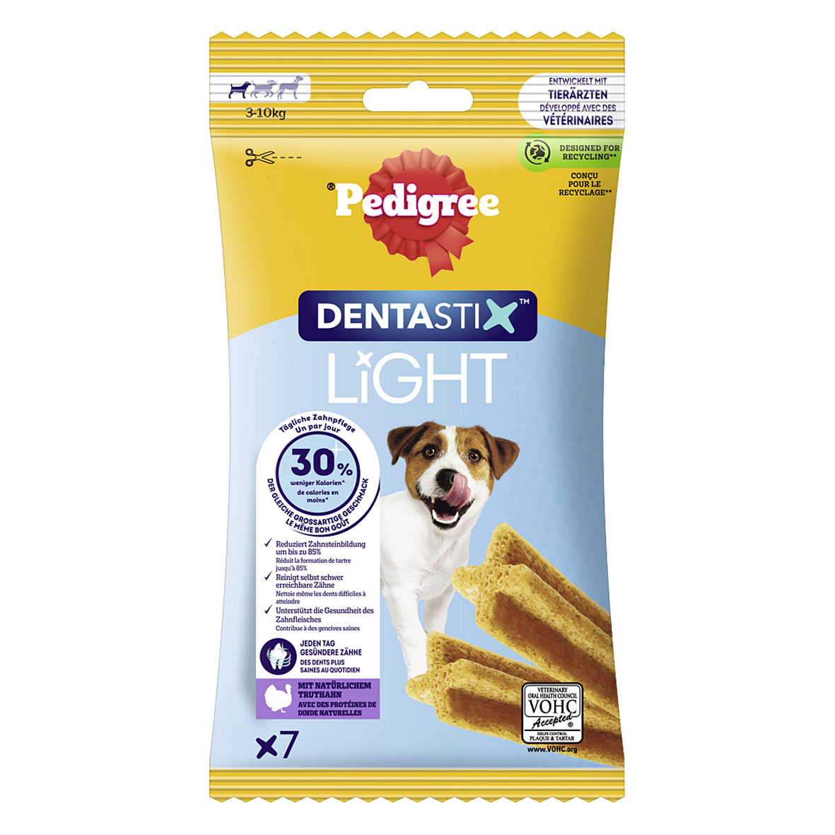 PEDIGREE® DENTASTIX™ LIGHT für kleine Hunde, 7 Stück