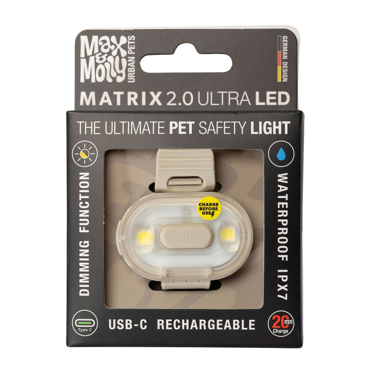 Max&Molly Matrix Ultra LED 2.0 sand
