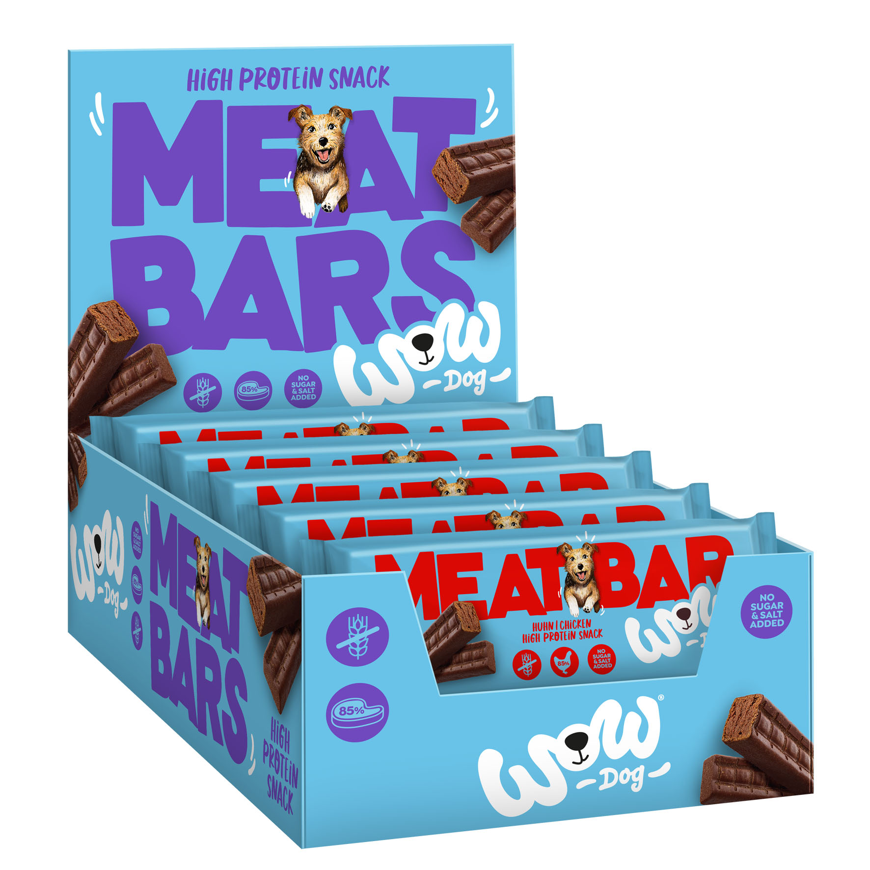 WOW DOG Meat Bar Huhn, 40g