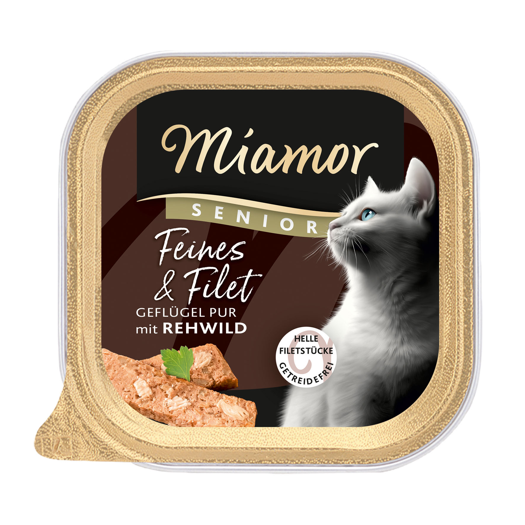 Miamor Feines & Filet Senior – Geflügel & Reh, 100g