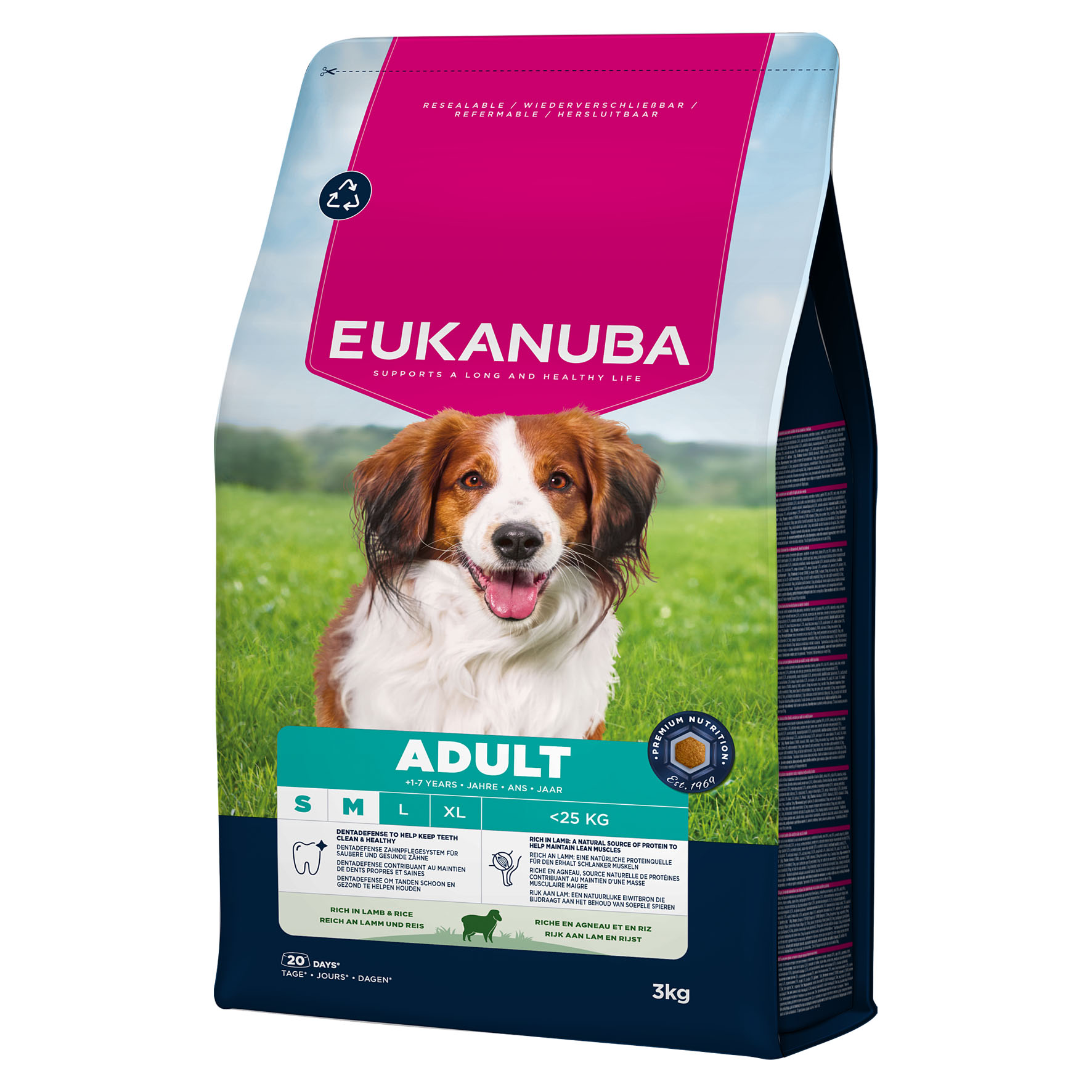 Eukanuba Adult Small/Medium – Lamm & Reis