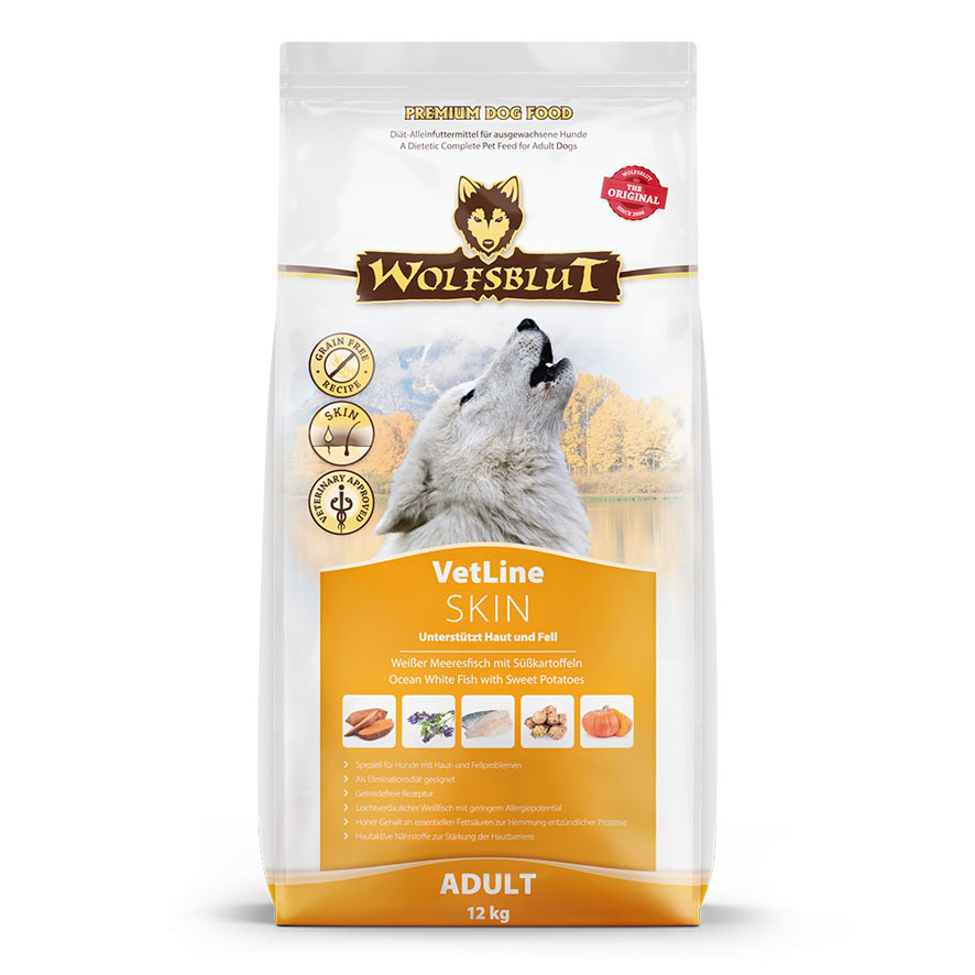 Wolfsblut VetLine Skin & Coat 12kg
