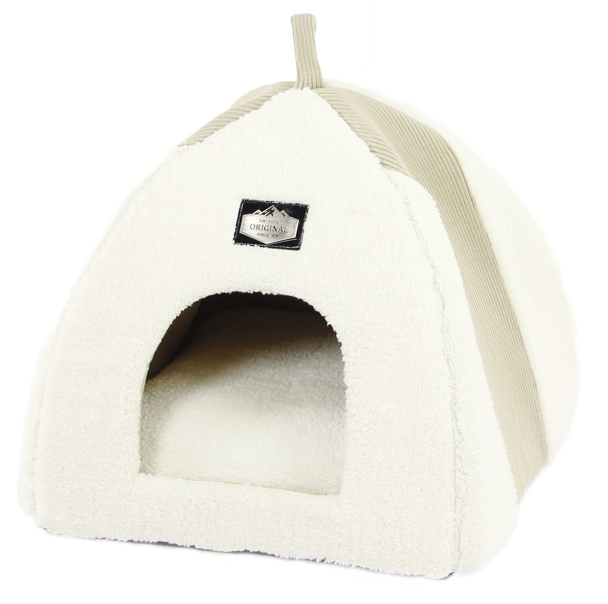 swisspet Höhle La Sage, 40x40x45cm, cremefarbig