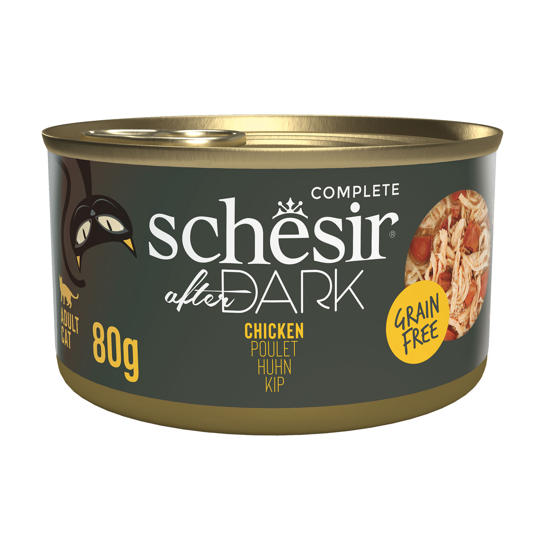 Schesir After Dark Wholefood poulet, 80g
