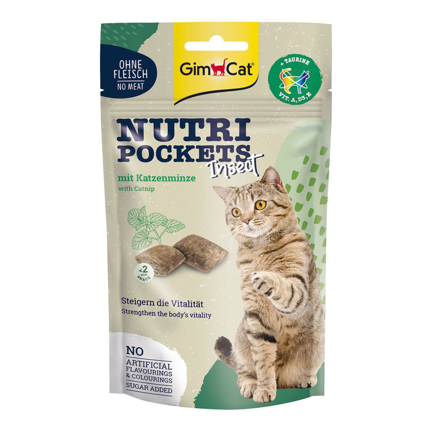 Gimcat Nutri Pockets Insekt, 60g