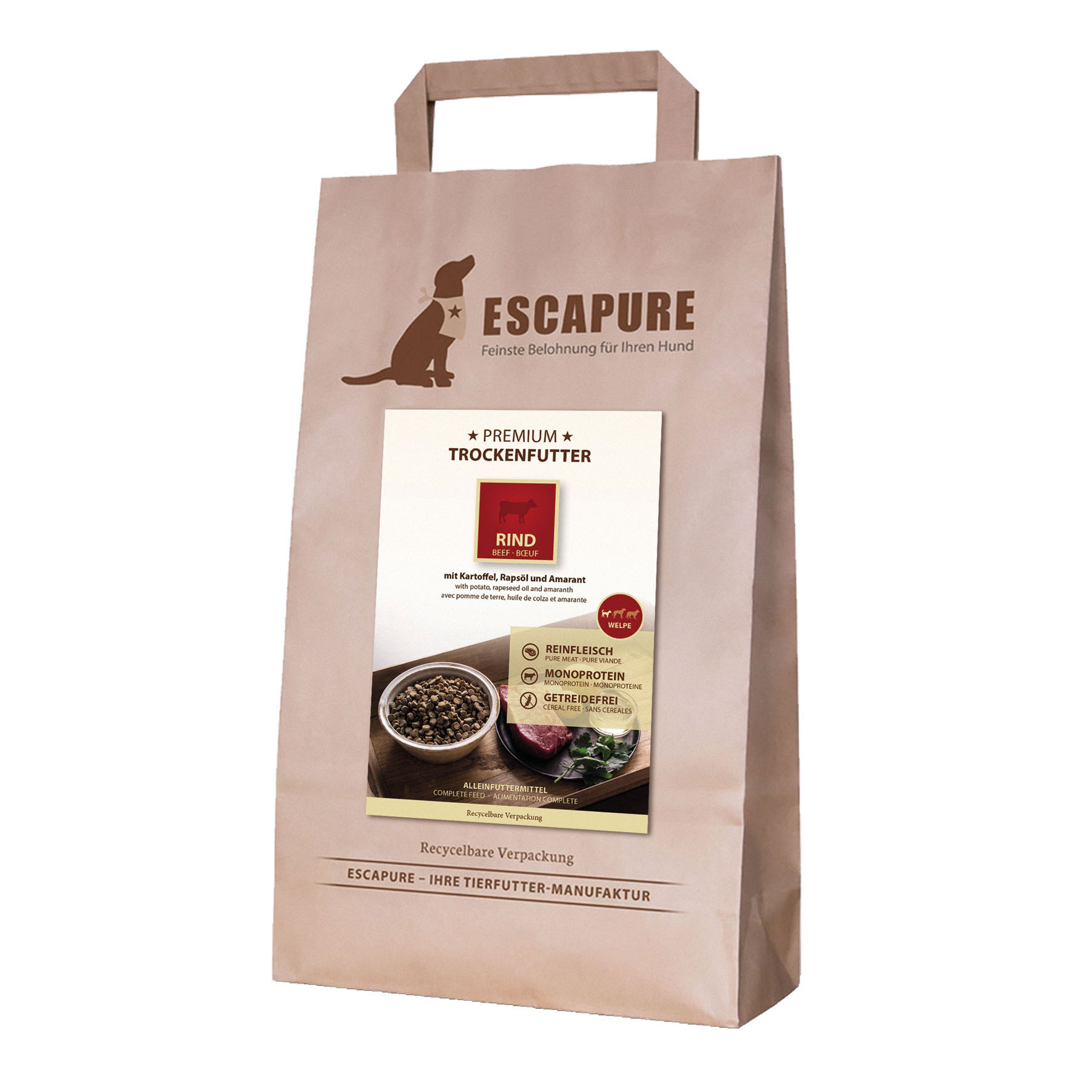 Escapure Welpe Premium Rind