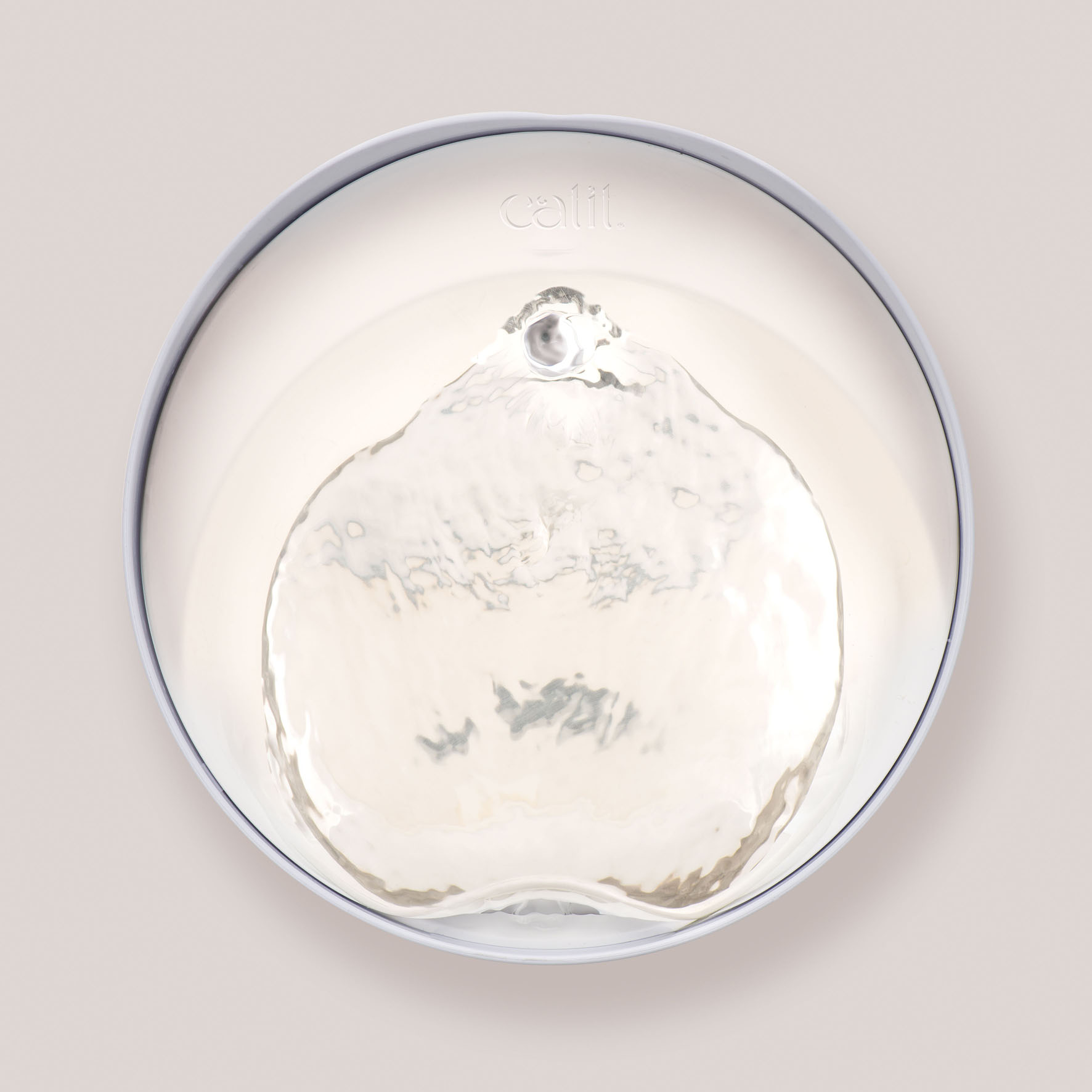 Pixi fontaine à eau, 2.5L, blanc avec insert en acier inoxydable sans Wifi