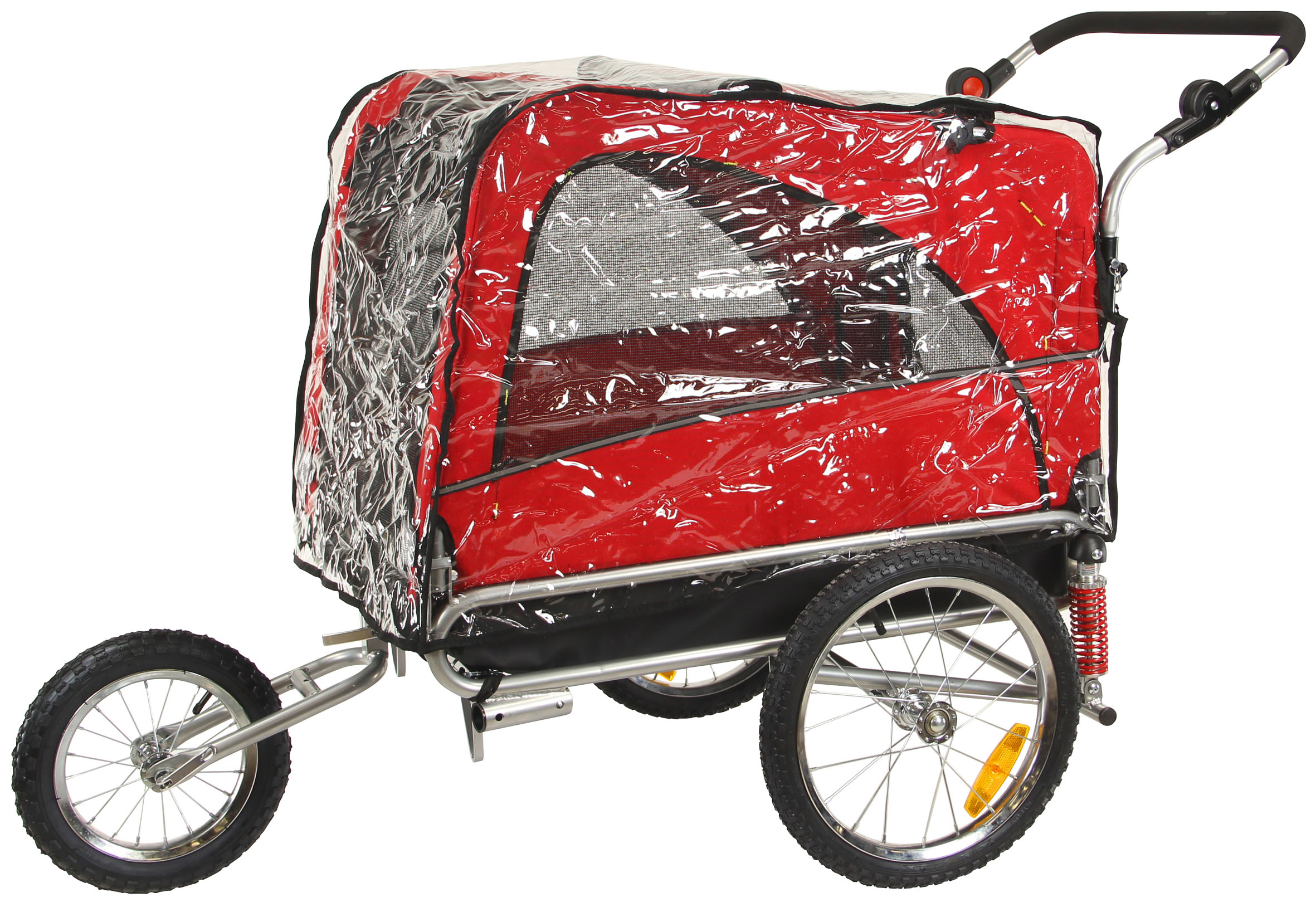swisspet Buggy- & Veloanhänger Vito 2in1