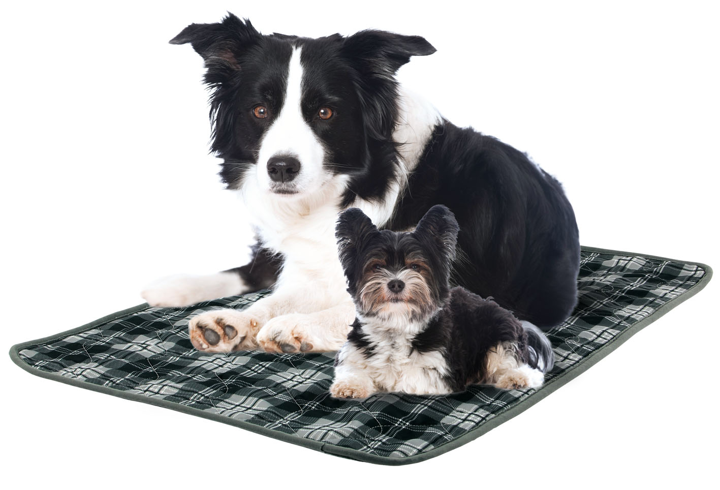 Happy Care Stim Pad, grau kariert 150x90cm