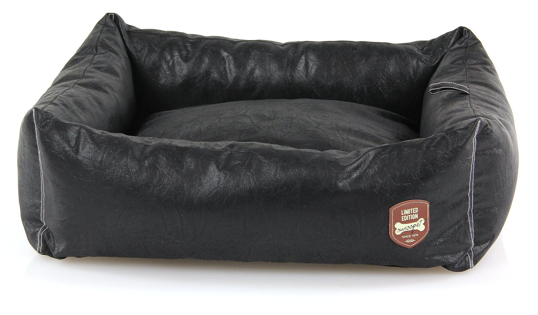 swisspet Lit Peppino, noir, L, 70x56x21cm