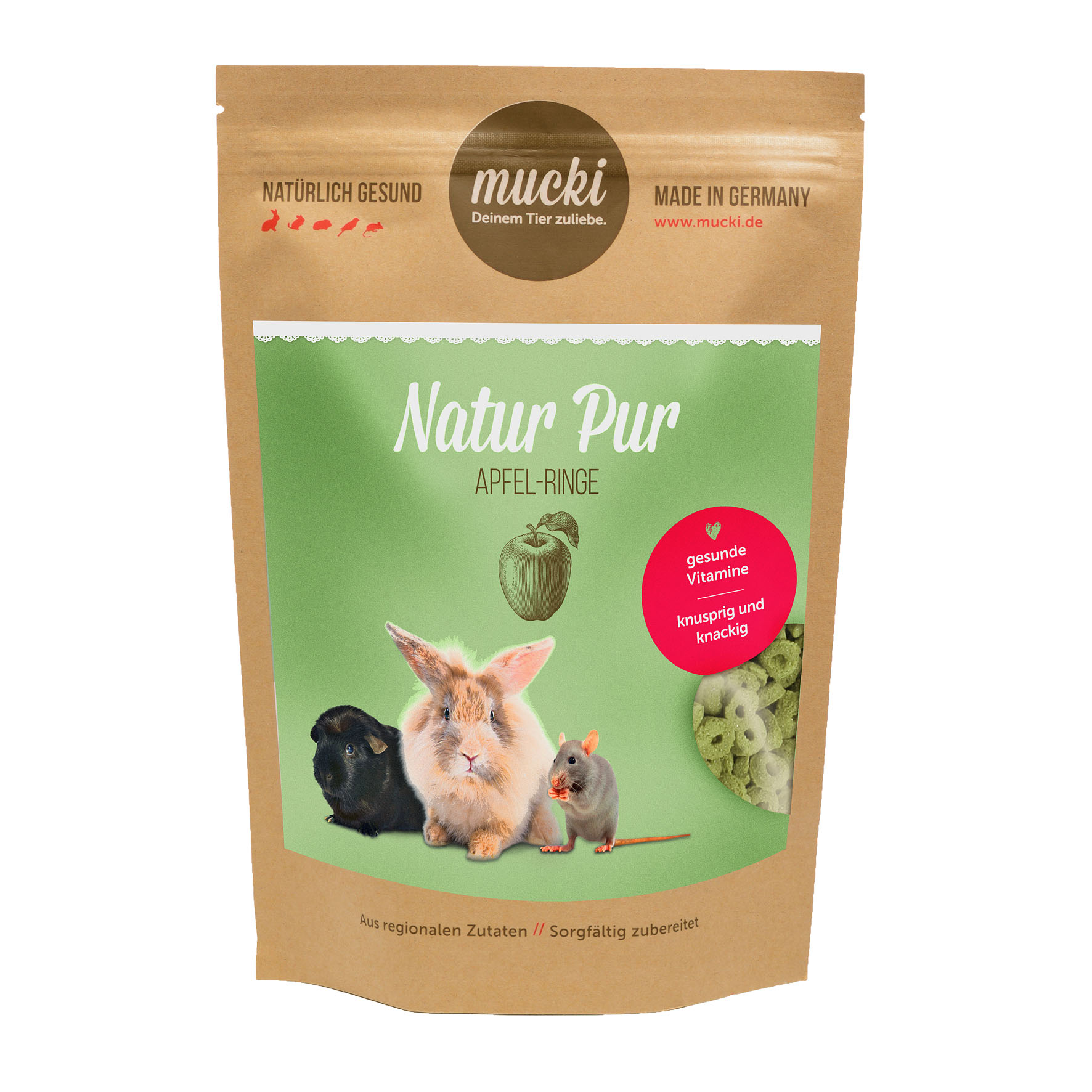 Mucki Natur Pur Apfelringe 200g