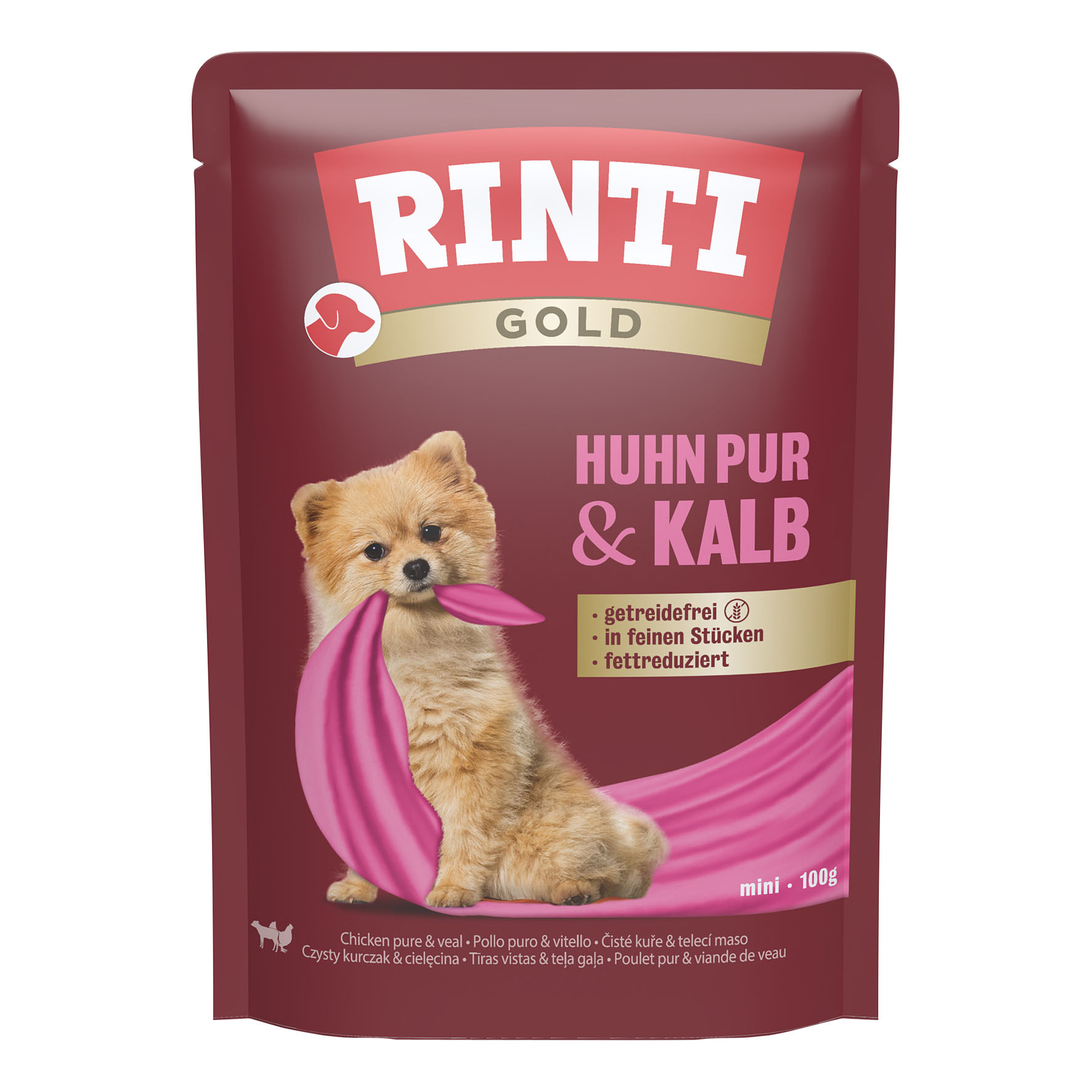 Rinti Gold Mini poulet & veau, 100g