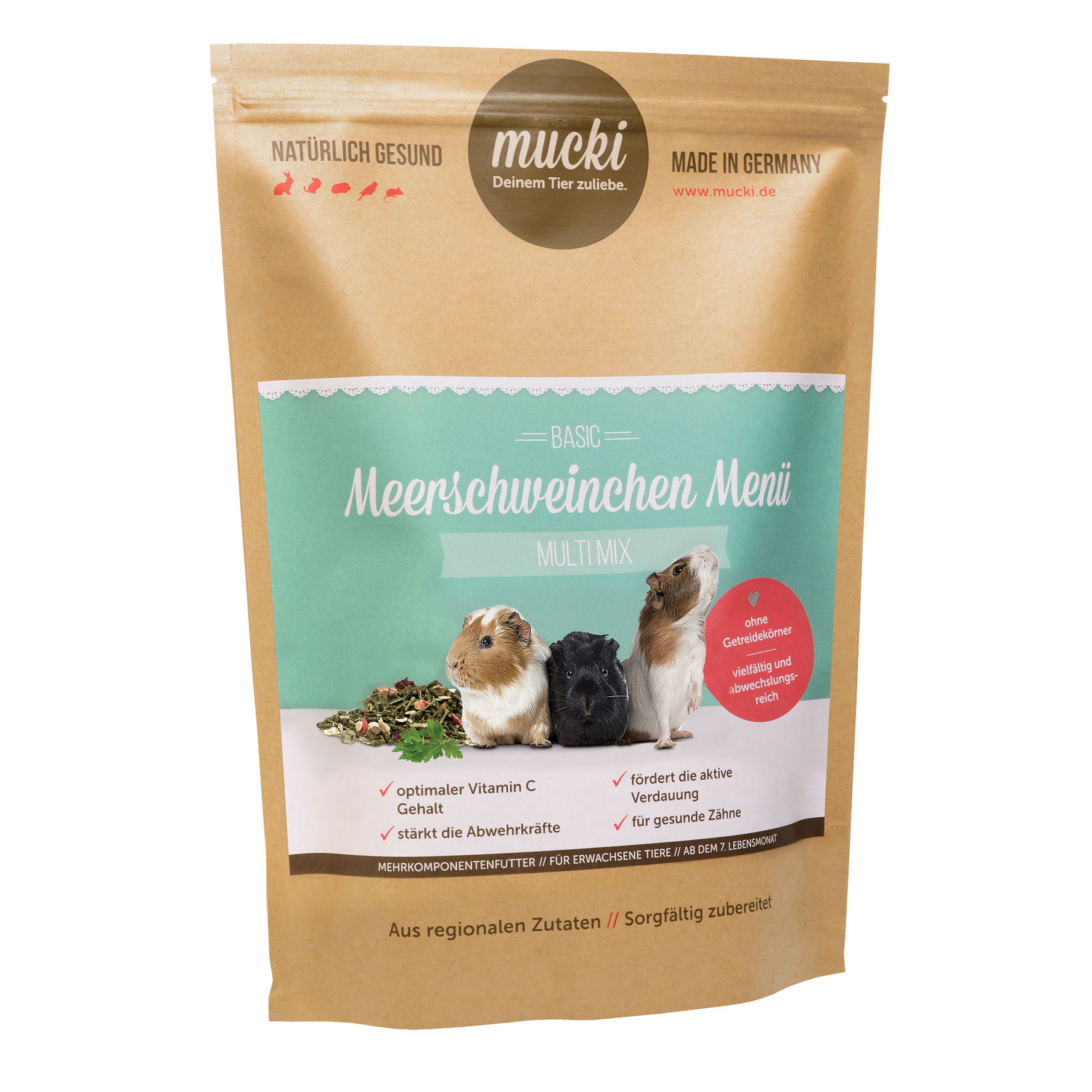 Mucki Meerschweinchen Menü MultiMix 750g