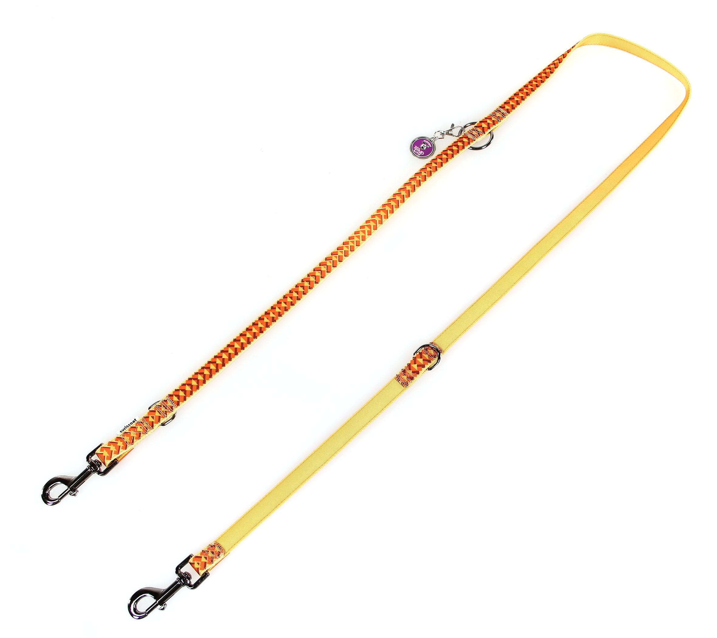 TrendLine Führleine Freccia, orange, 20mm/180cm