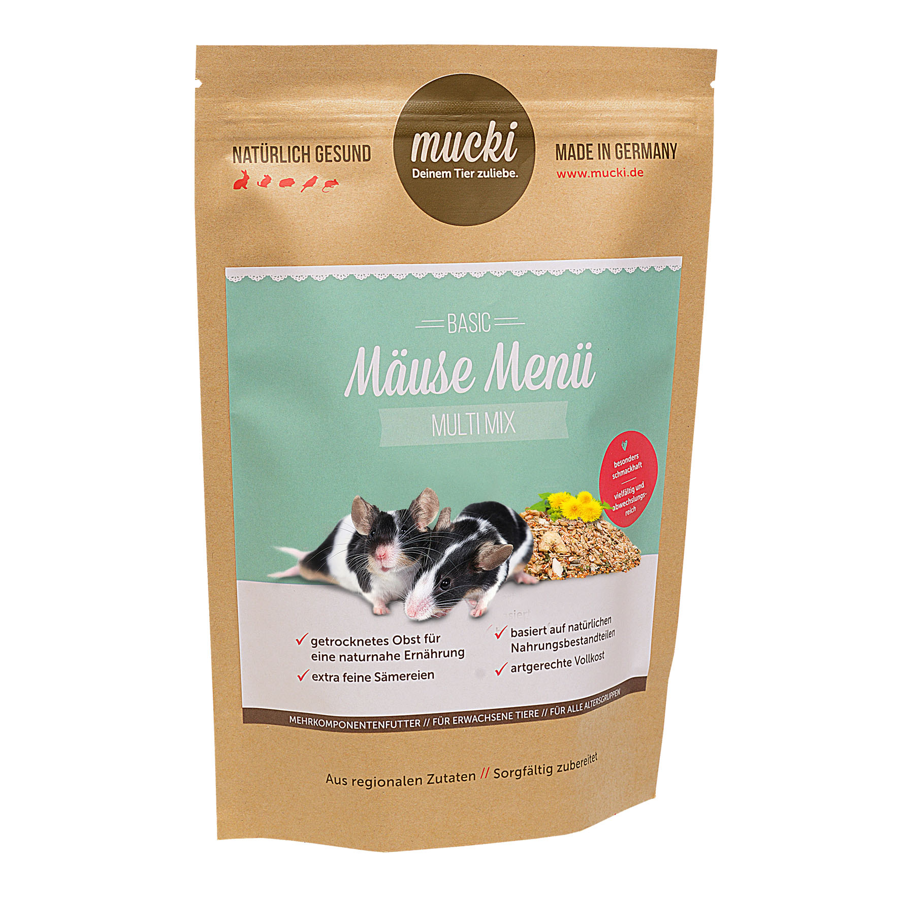 Mucki Mäuse Menü Multi Mix 450g