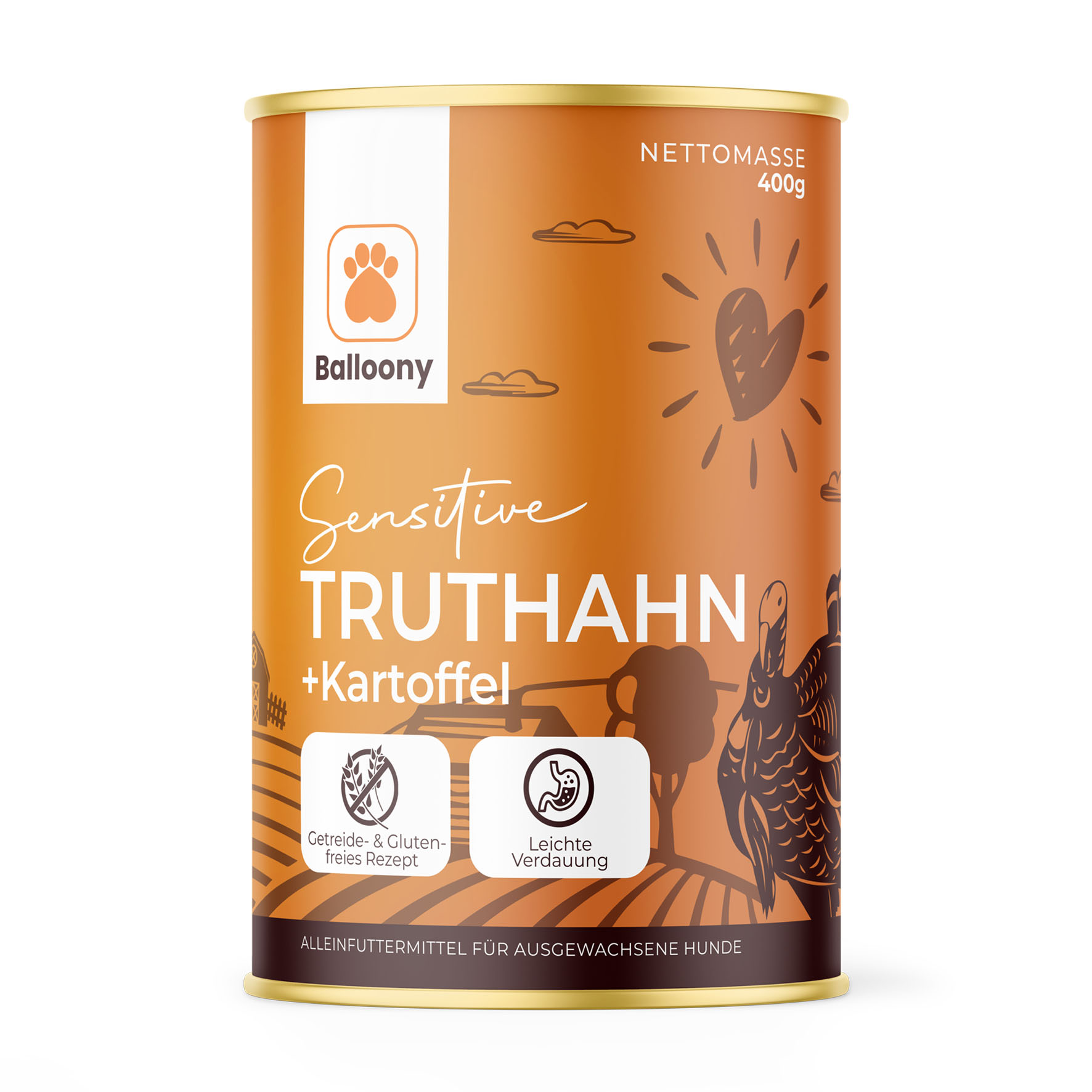 Balloony Sensitive Truthahn 400g