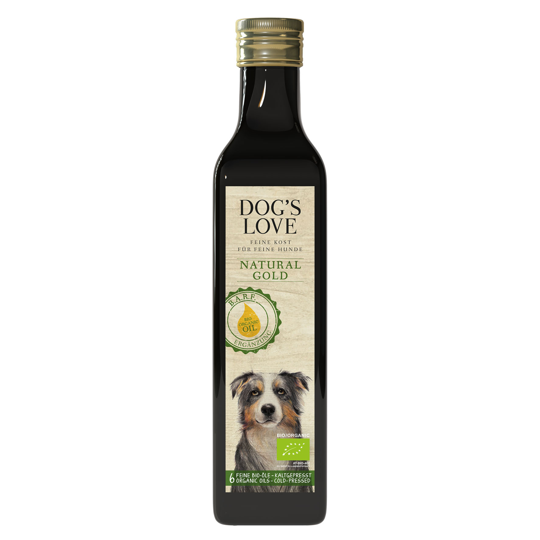 DOG'S Love huile natural Gol biologique, 250ml
