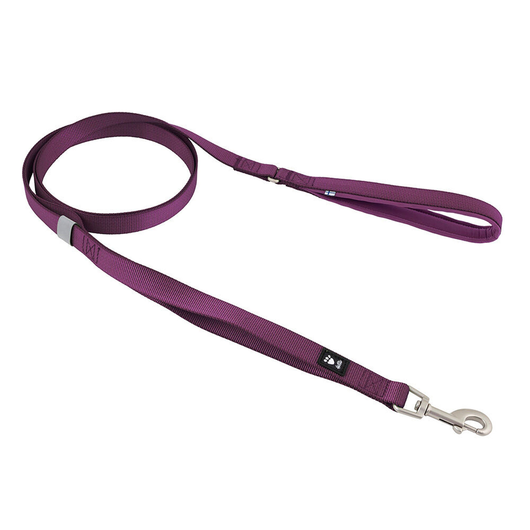 Laisse pour chien Hurtta Warrior - 20 mm/180 cm, violet